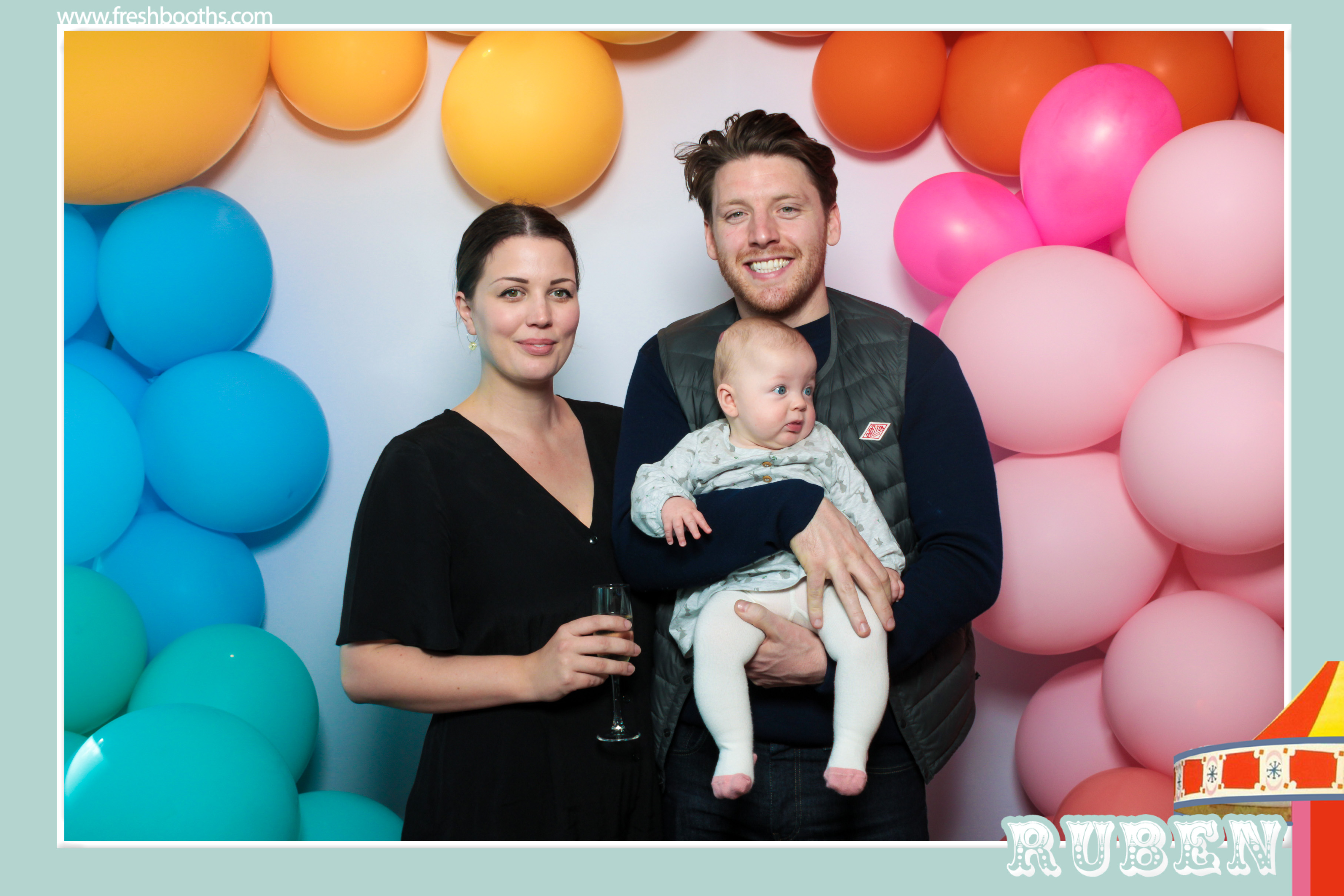 Ruben's First Birthday  | View more photos from the event at gallery.freshbooths.com/u/FreshBooths/Rubens-First-Birthday