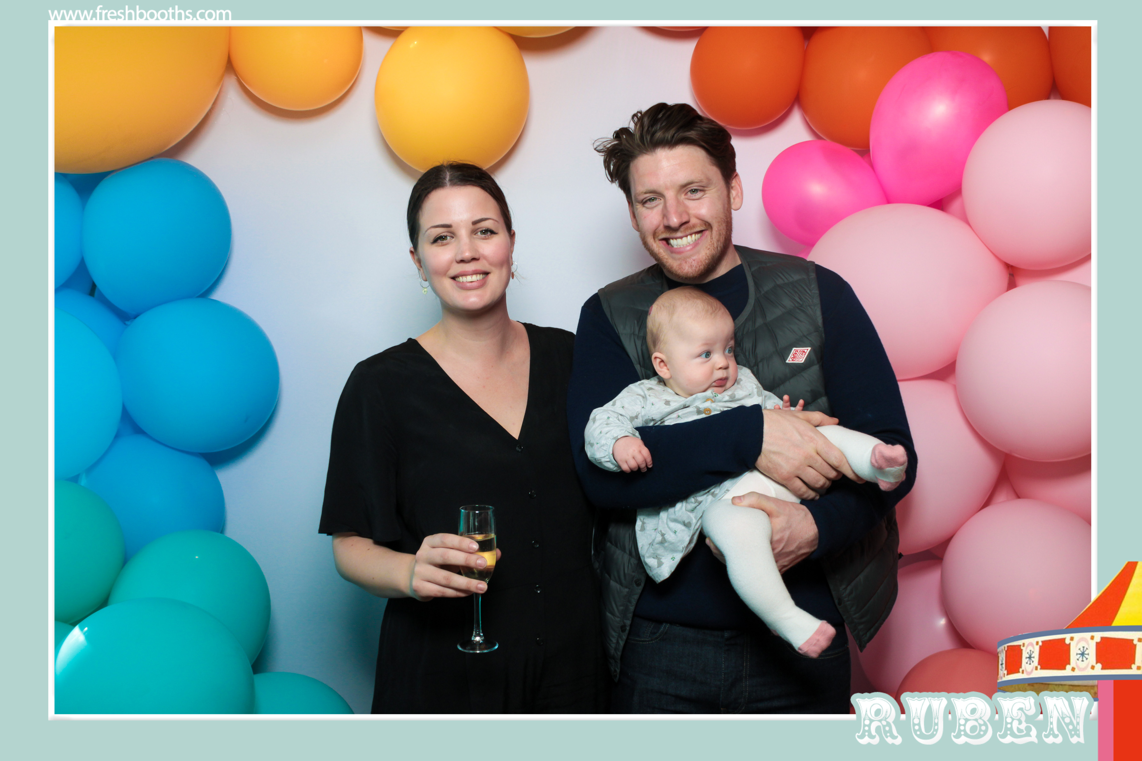 Ruben's First Birthday  | View more photos from the event at gallery.freshbooths.com/u/FreshBooths/Rubens-First-Birthday