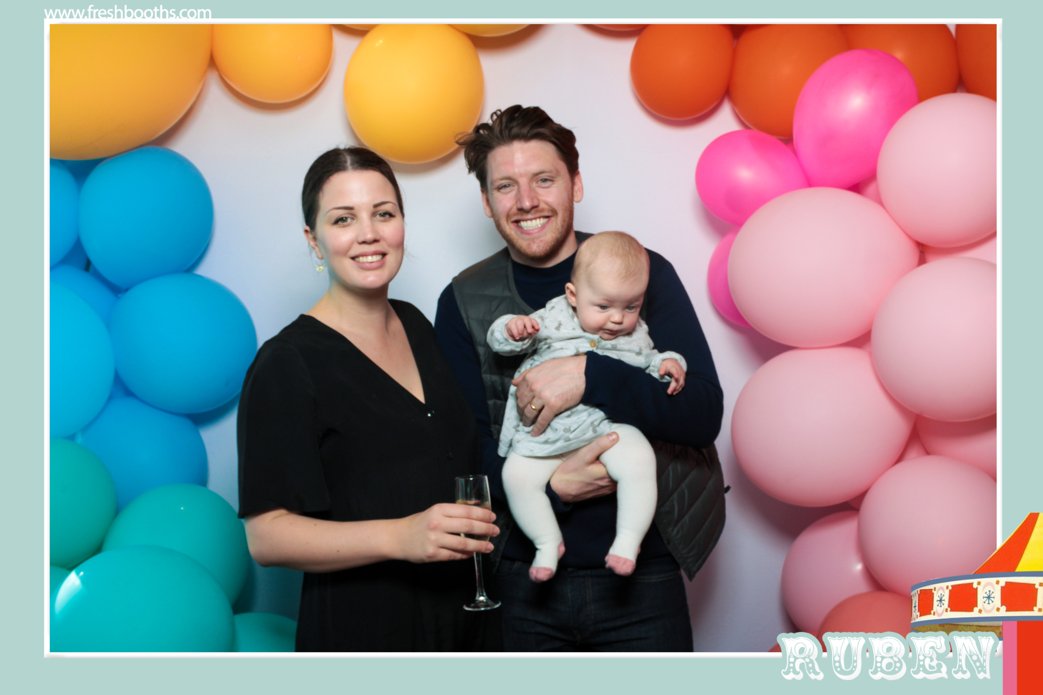 Ruben's First Birthday  | View more photos from the event at gallery.freshbooths.com/u/FreshBooths/Rubens-First-Birthday
