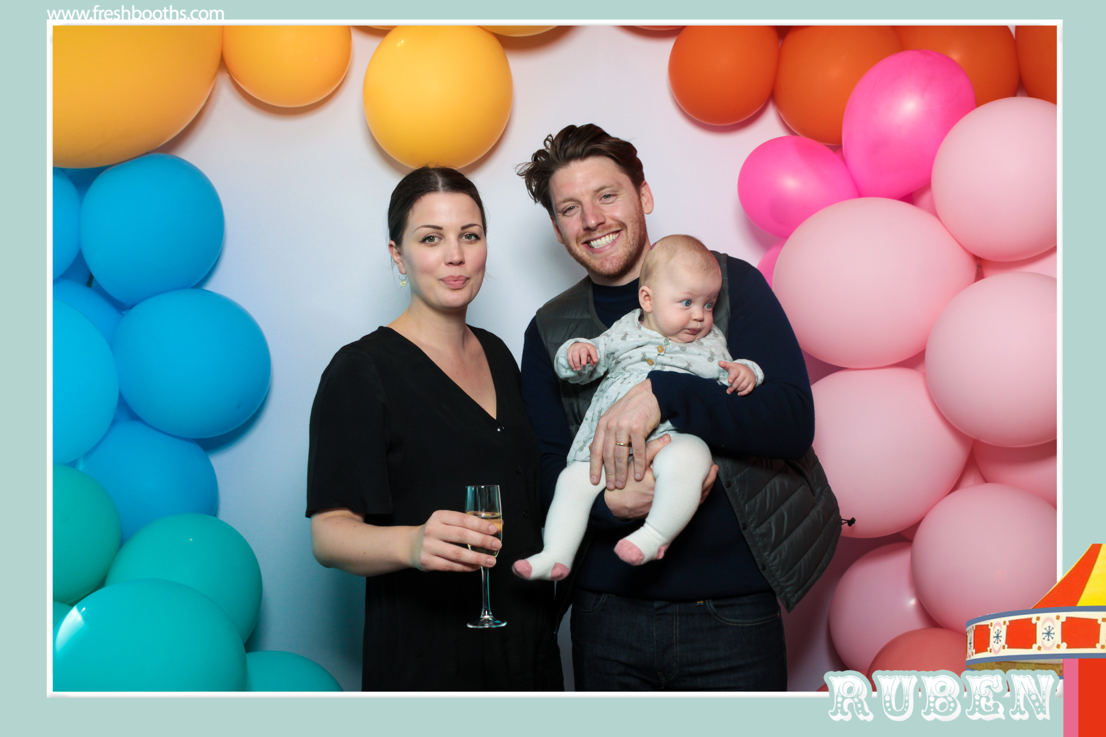 Ruben's First Birthday  | View more photos from the event at gallery.freshbooths.com/u/FreshBooths/Rubens-First-Birthday