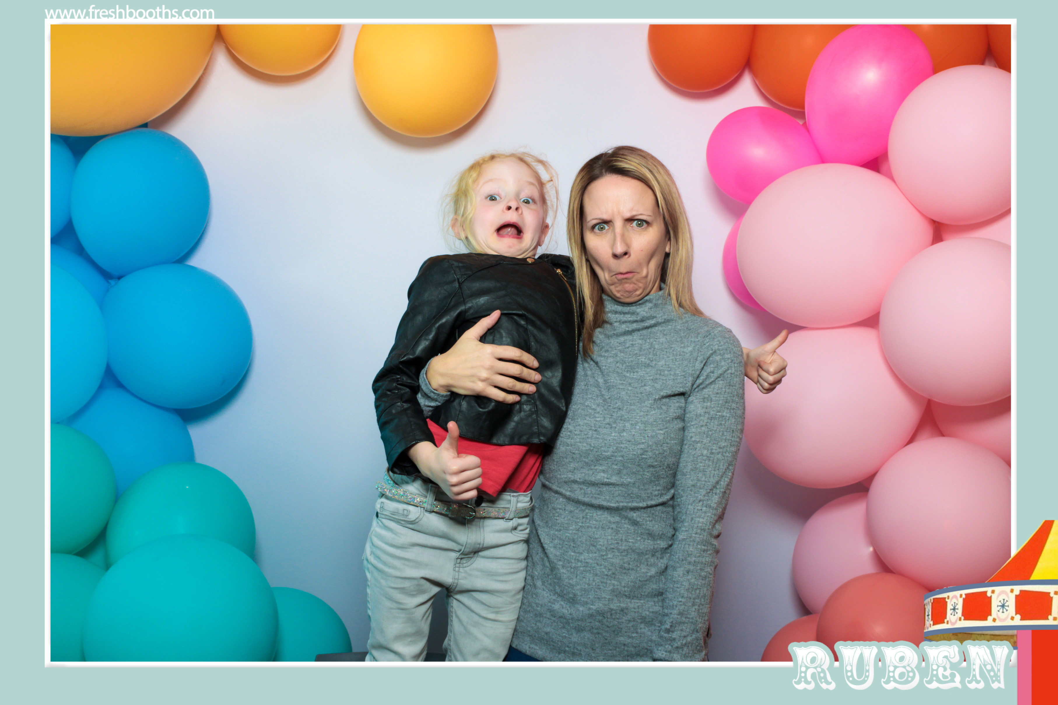 Ruben's First Birthday  | View more photos from the event at gallery.freshbooths.com/u/FreshBooths/Rubens-First-Birthday