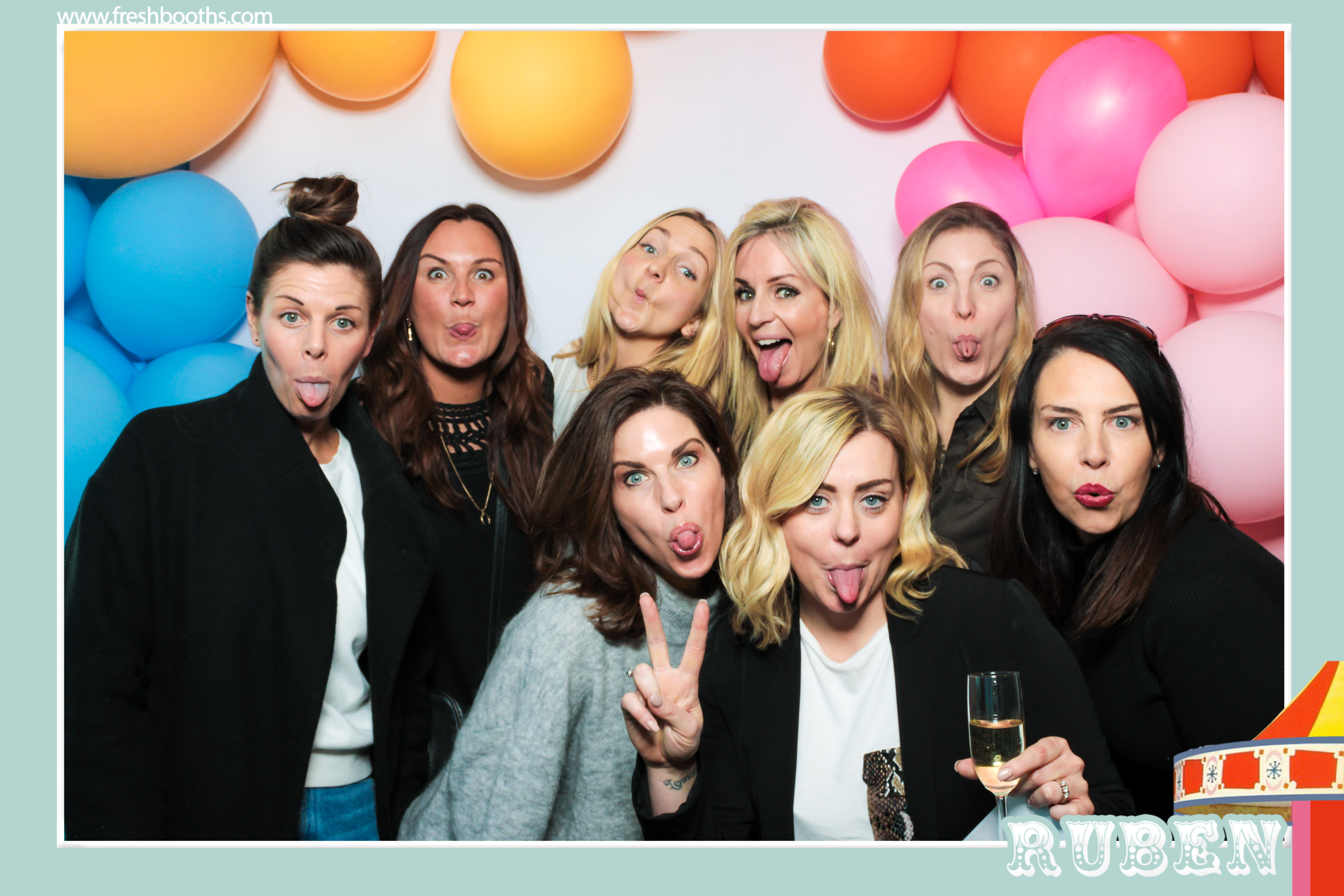 Ruben's First Birthday  | View more photos from the event at gallery.freshbooths.com/u/FreshBooths/Rubens-First-Birthday