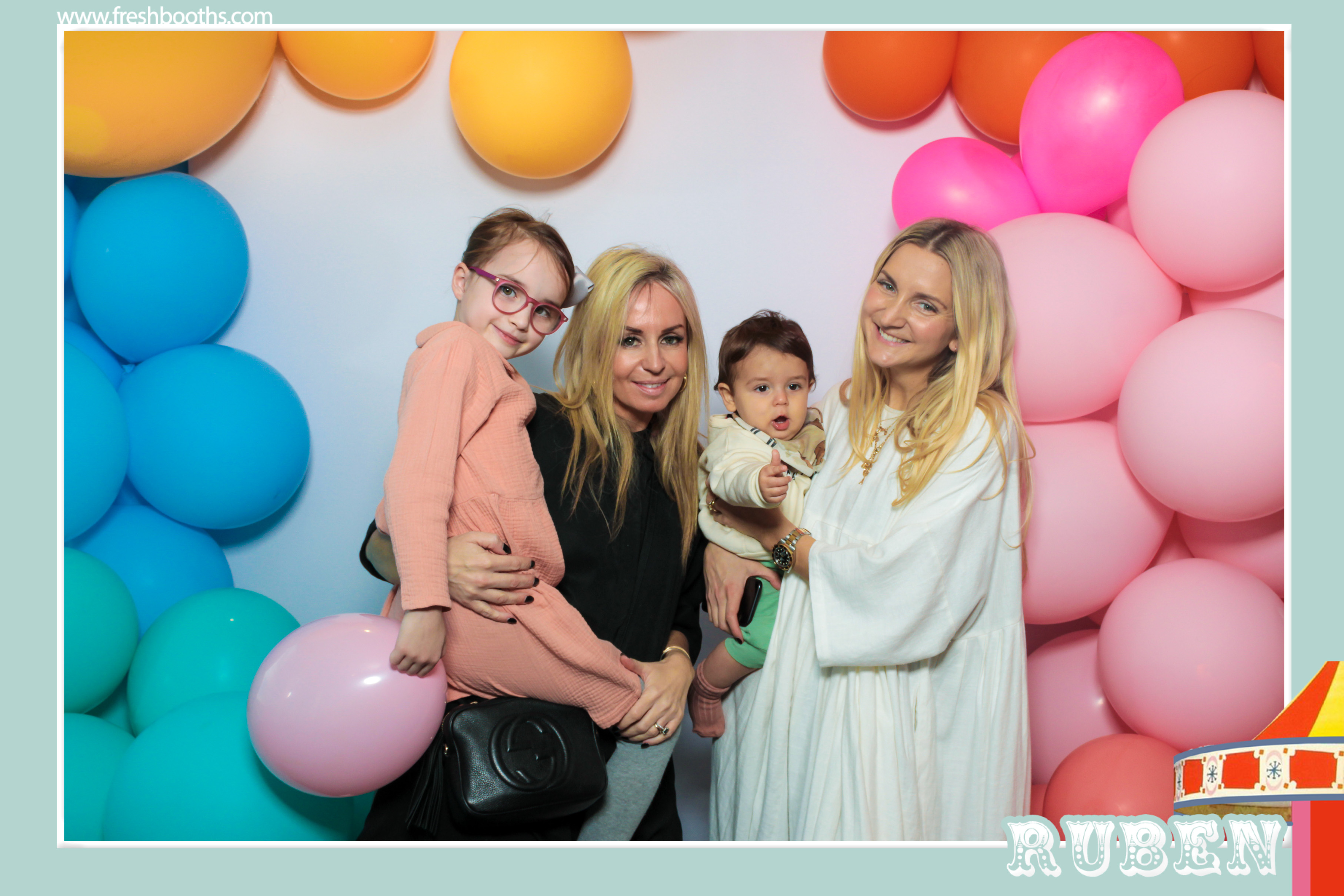Ruben's First Birthday  | View more photos from the event at gallery.freshbooths.com/u/FreshBooths/Rubens-First-Birthday