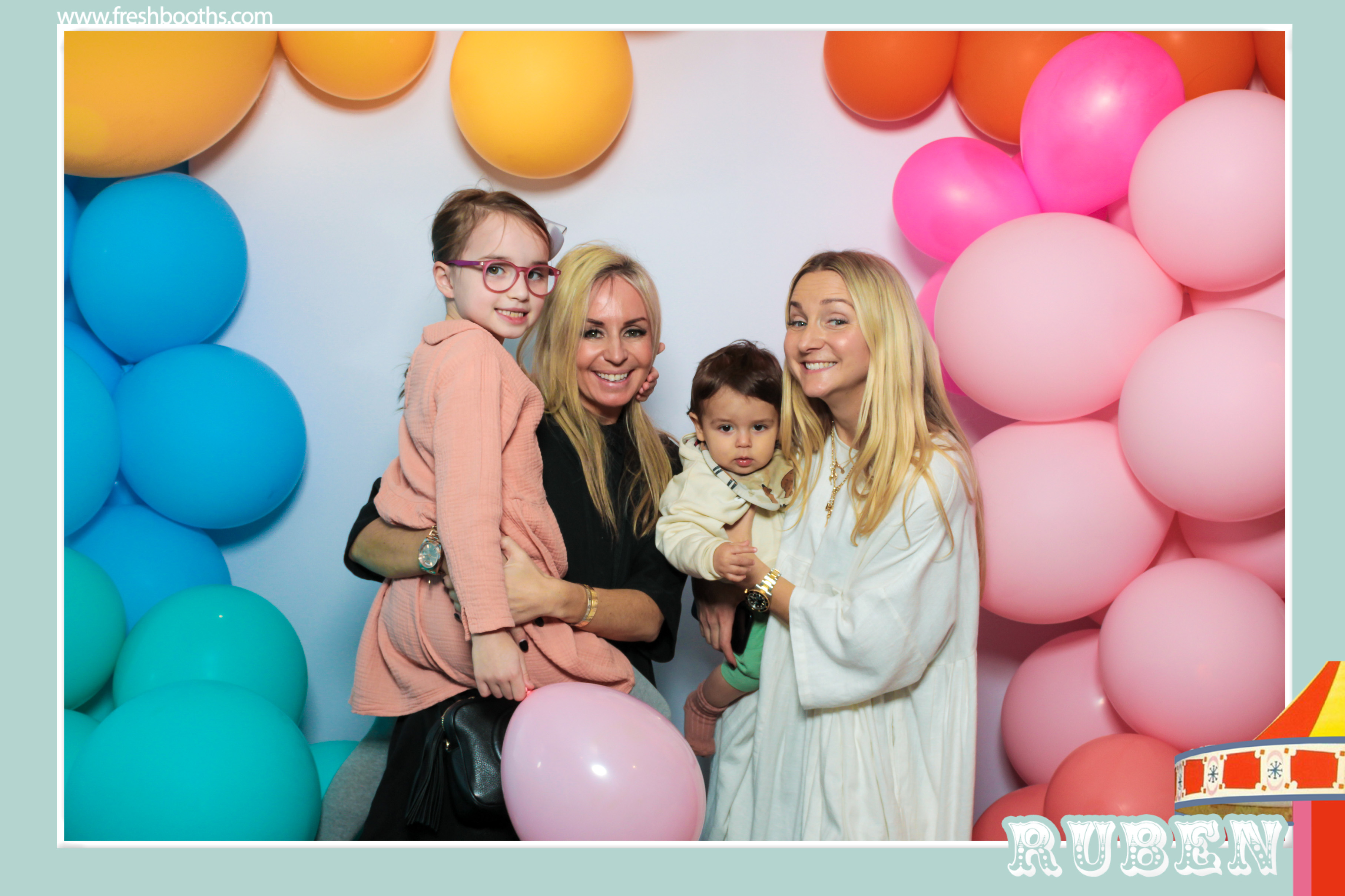 Ruben's First Birthday  | View more photos from the event at gallery.freshbooths.com/u/FreshBooths/Rubens-First-Birthday