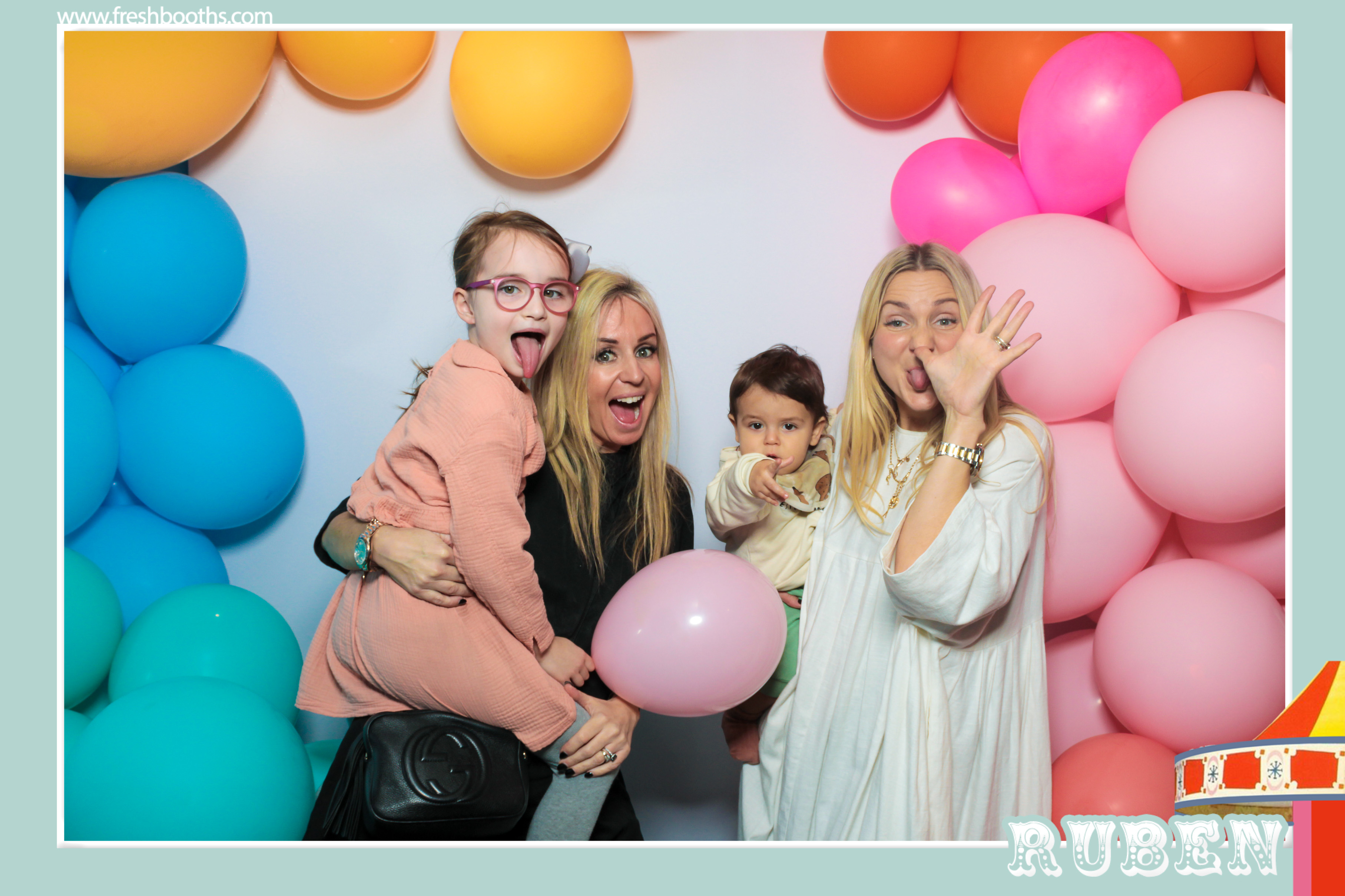 Ruben's First Birthday  | View more photos from the event at gallery.freshbooths.com/u/FreshBooths/Rubens-First-Birthday