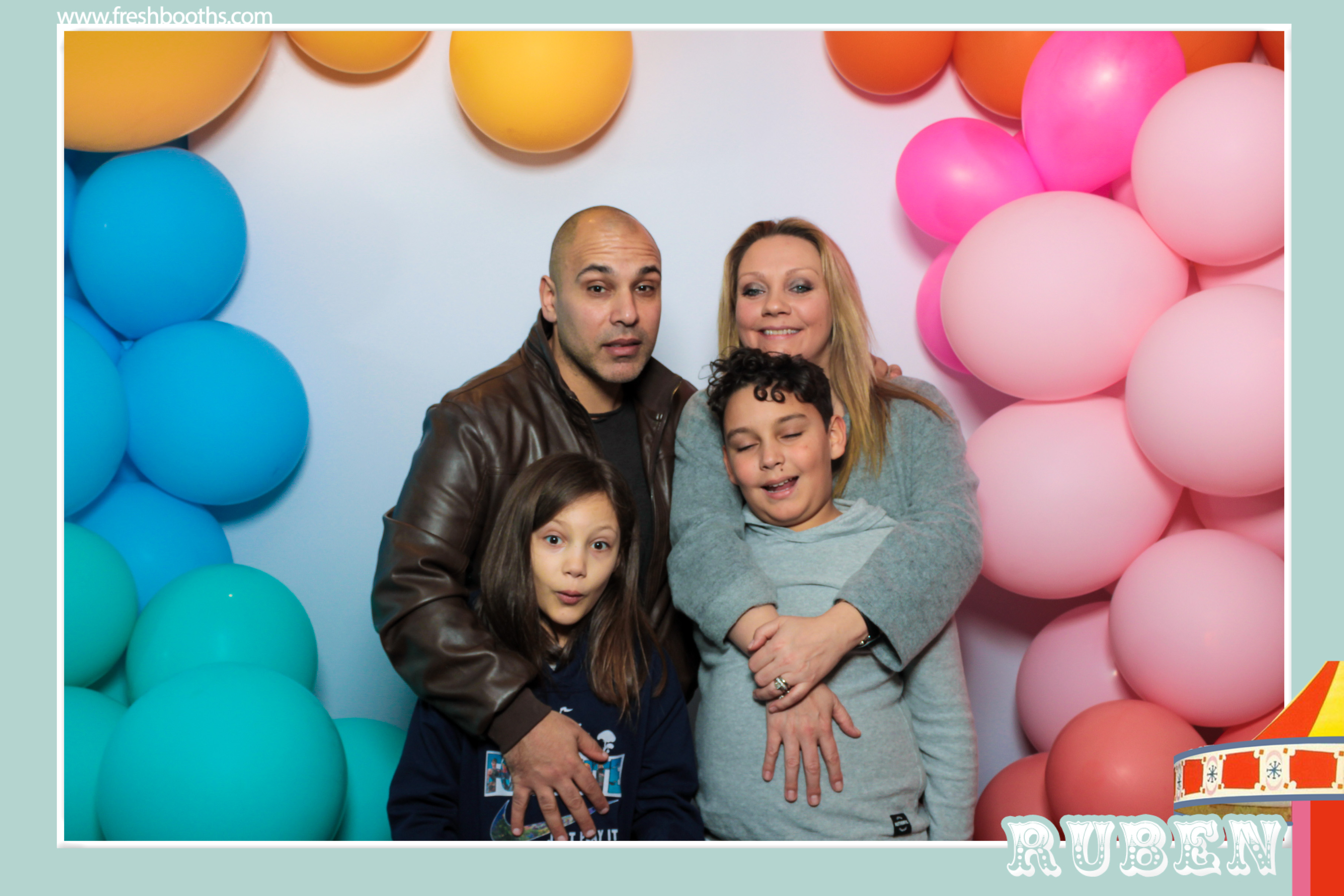 Ruben's First Birthday  | View more photos from the event at gallery.freshbooths.com/u/FreshBooths/Rubens-First-Birthday