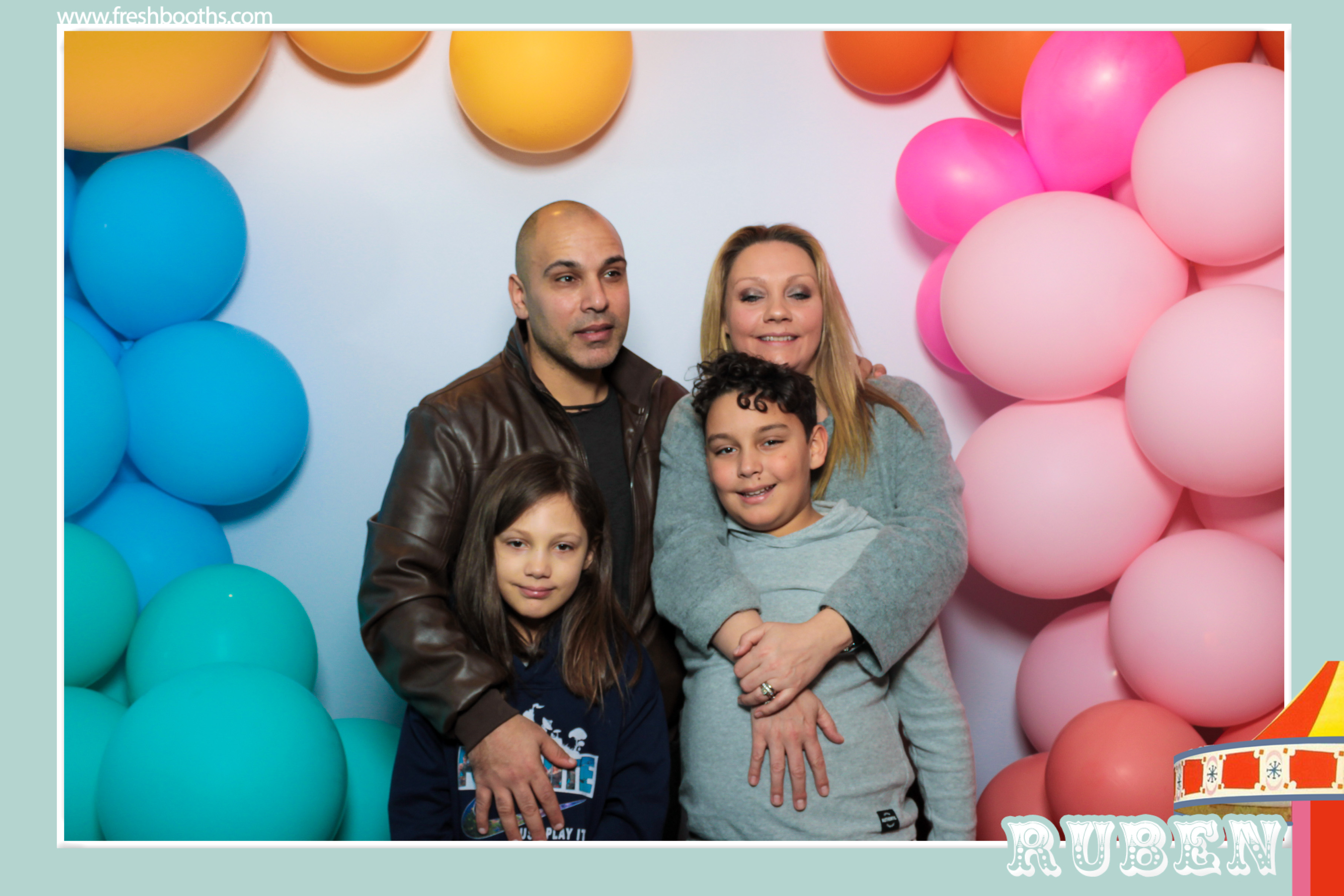 Ruben's First Birthday  | View more photos from the event at gallery.freshbooths.com/u/FreshBooths/Rubens-First-Birthday