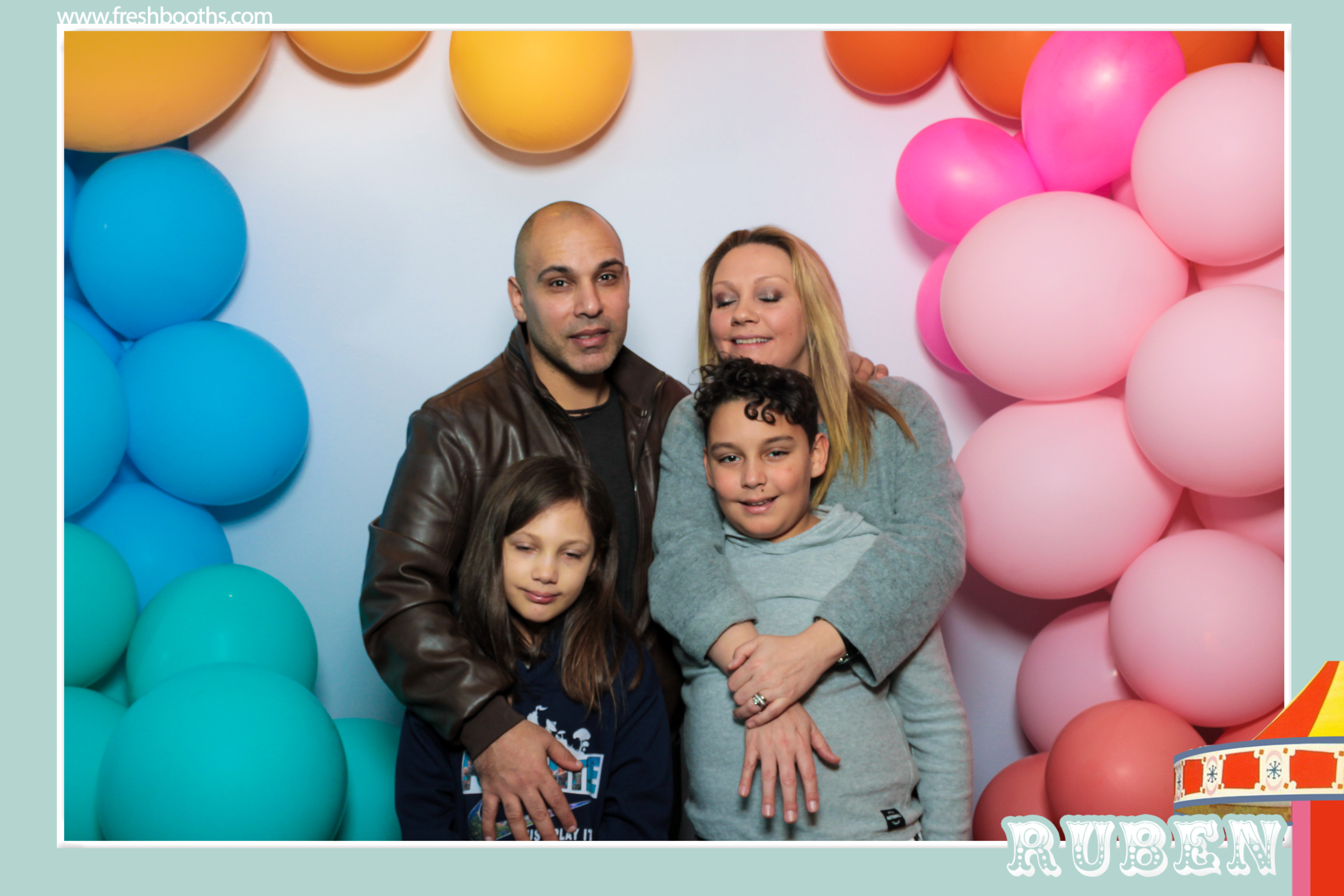 Ruben's First Birthday  | View more photos from the event at gallery.freshbooths.com/u/FreshBooths/Rubens-First-Birthday