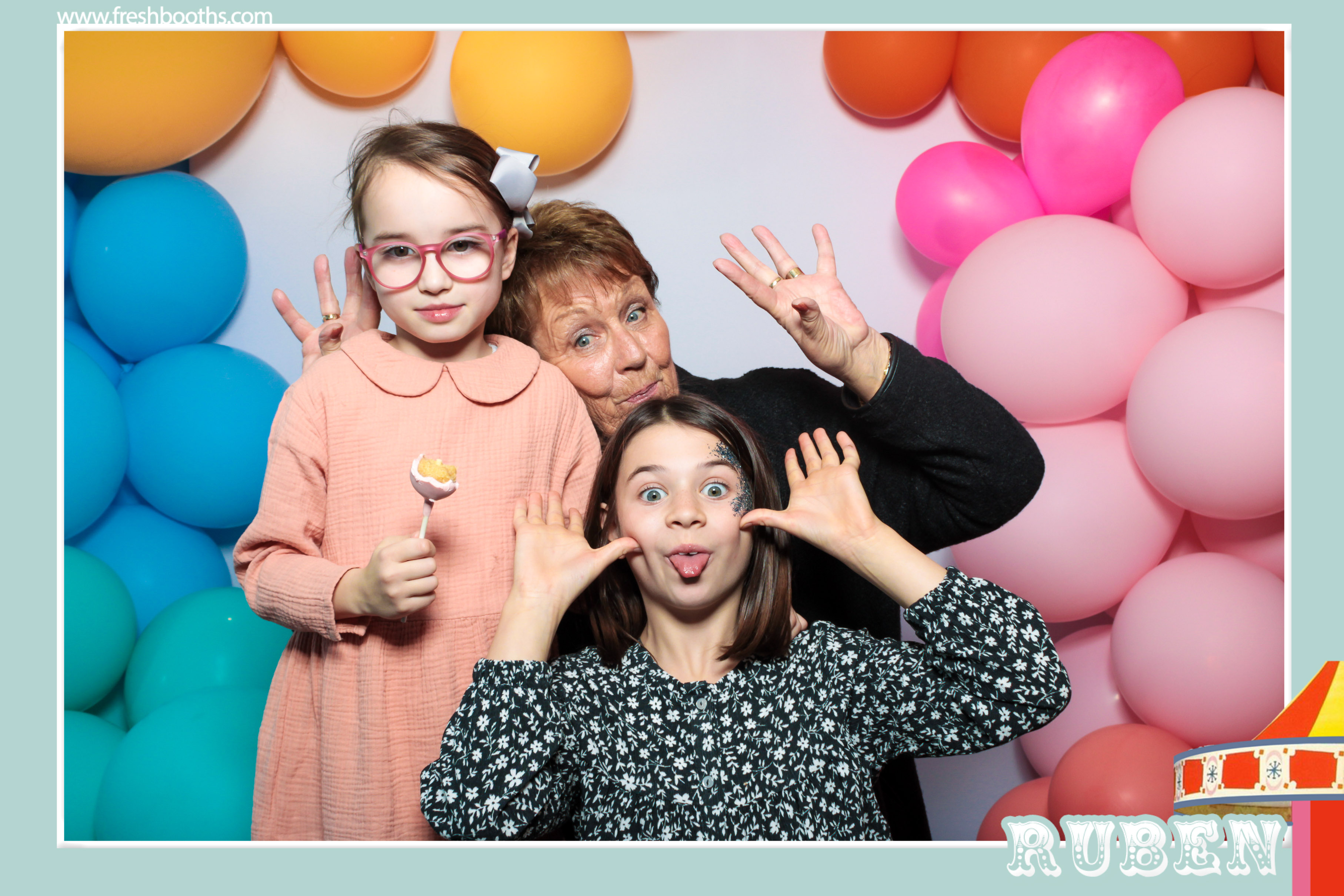 Ruben's First Birthday  | View more photos from the event at gallery.freshbooths.com/u/FreshBooths/Rubens-First-Birthday