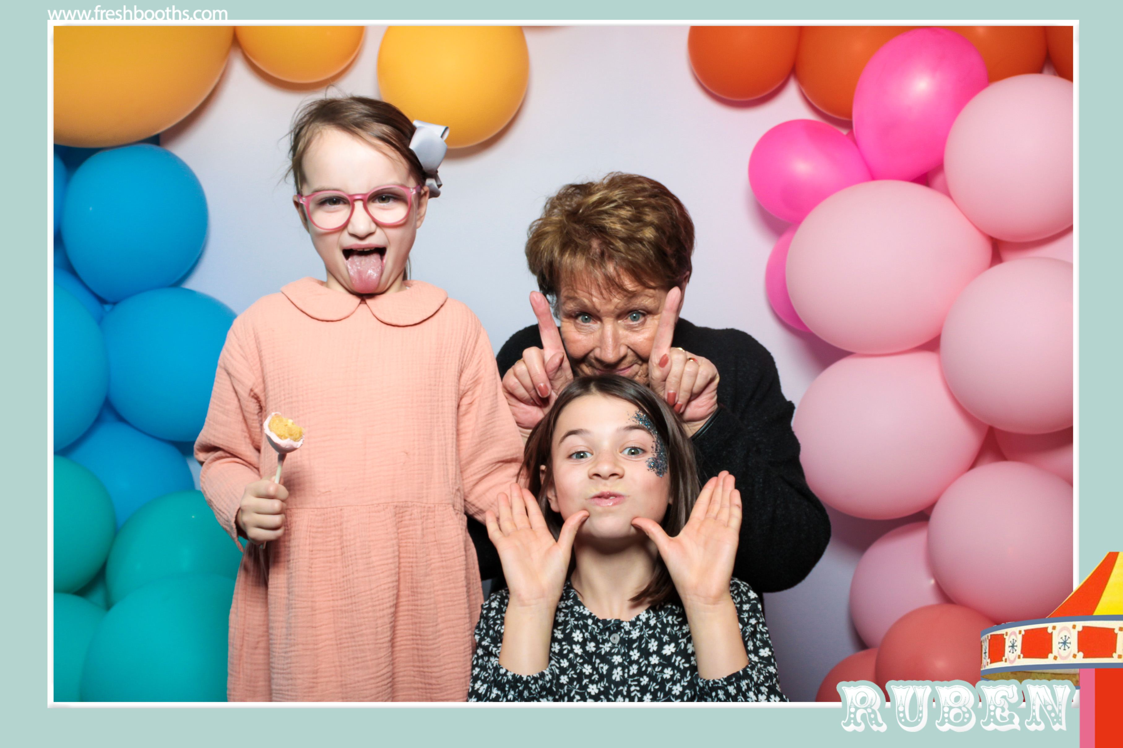 Ruben's First Birthday  | View more photos from the event at gallery.freshbooths.com/u/FreshBooths/Rubens-First-Birthday