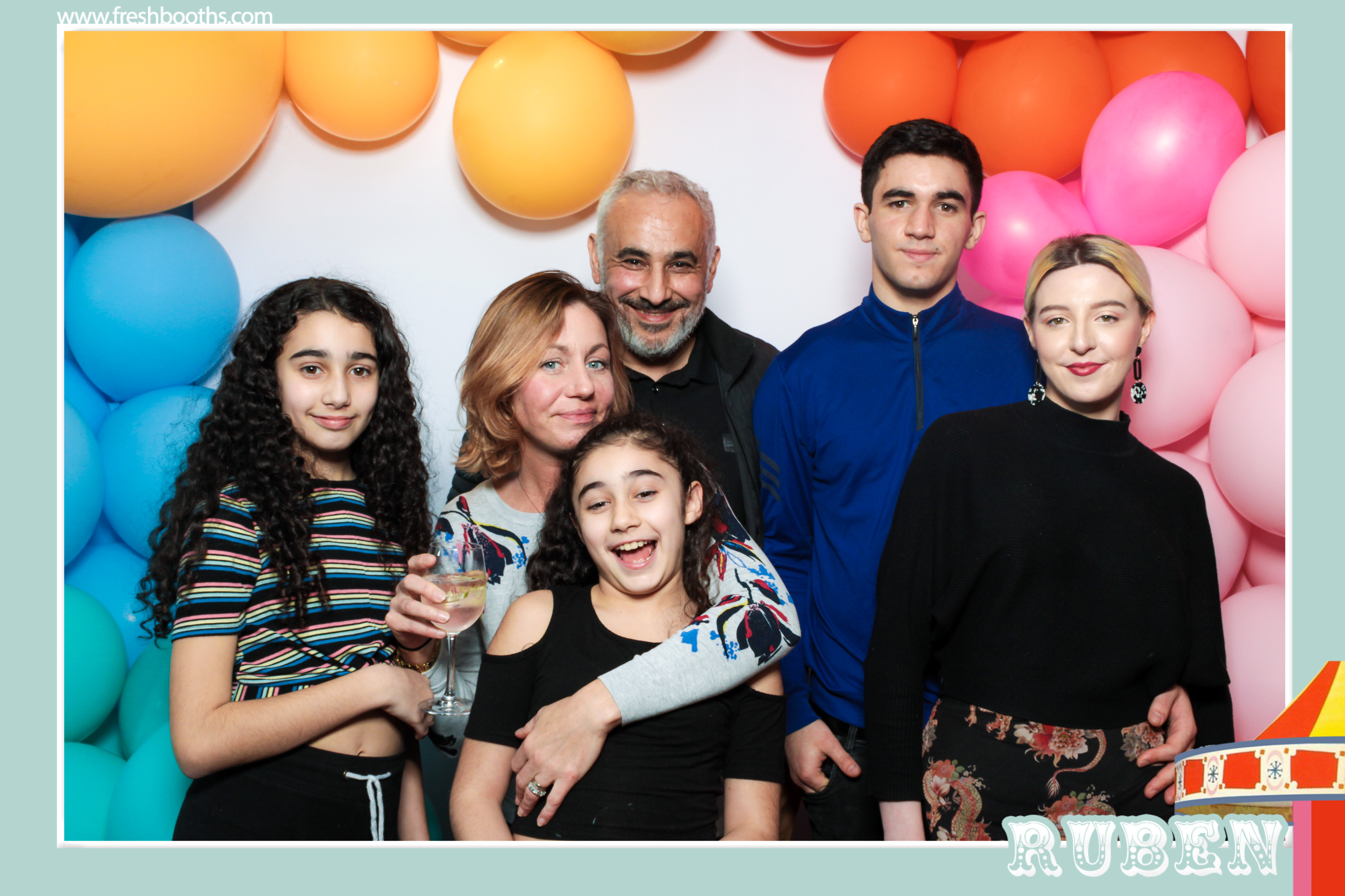 Ruben's First Birthday  | View more photos from the event at gallery.freshbooths.com/u/FreshBooths/Rubens-First-Birthday