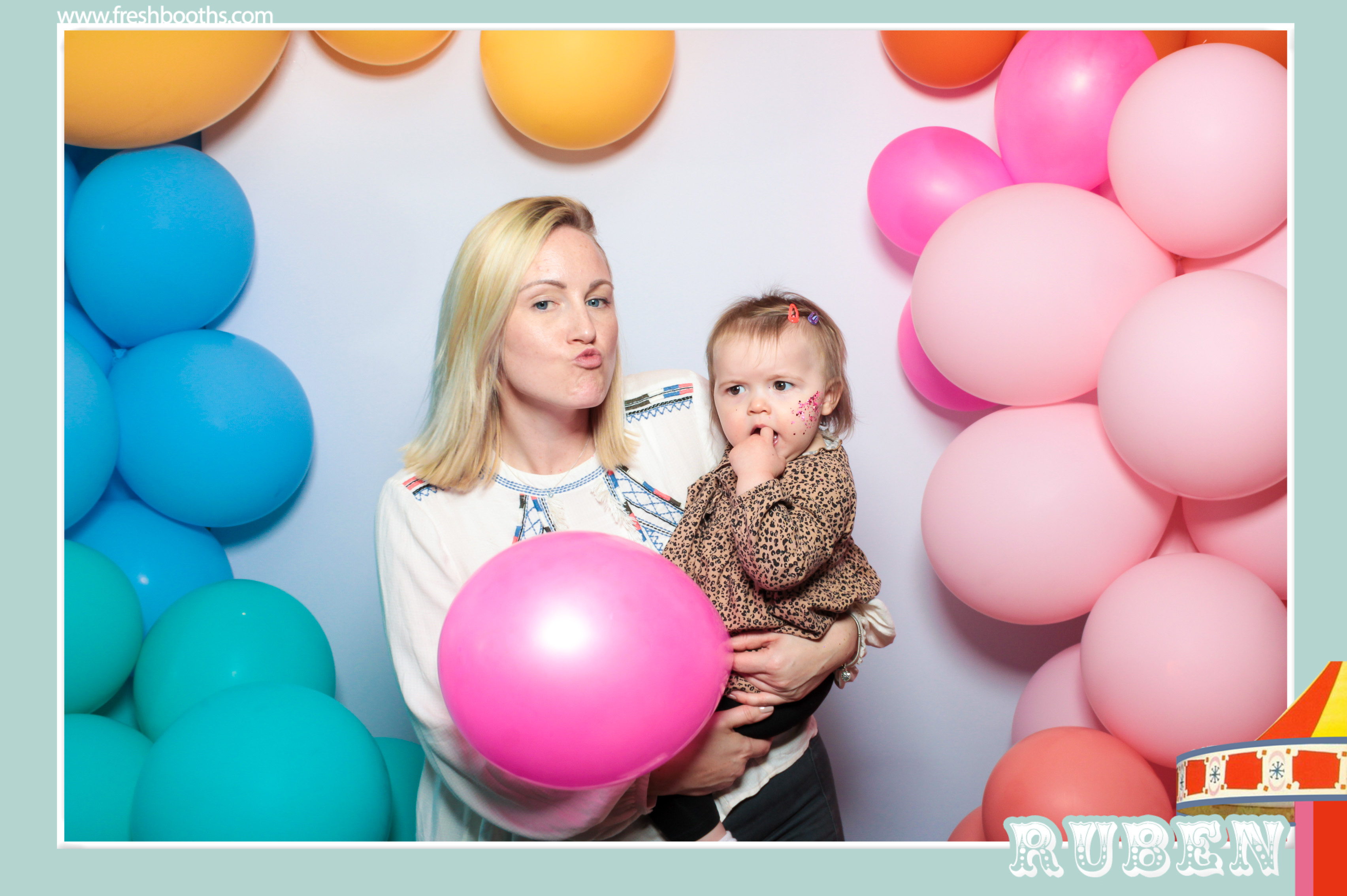 Ruben's First Birthday  | View more photos from the event at gallery.freshbooths.com/u/FreshBooths/Rubens-First-Birthday