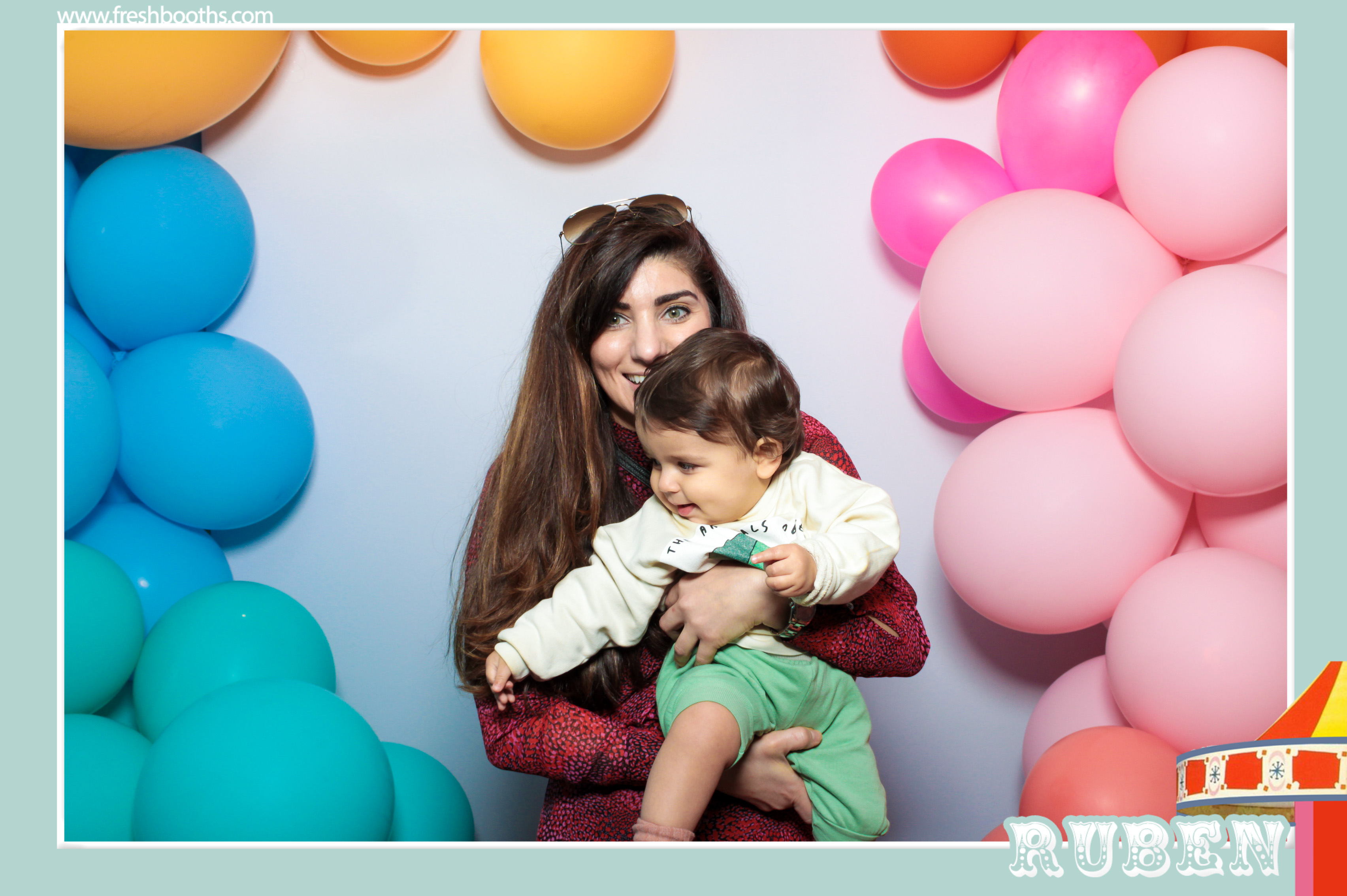 Ruben's First Birthday  | View more photos from the event at gallery.freshbooths.com/u/FreshBooths/Rubens-First-Birthday