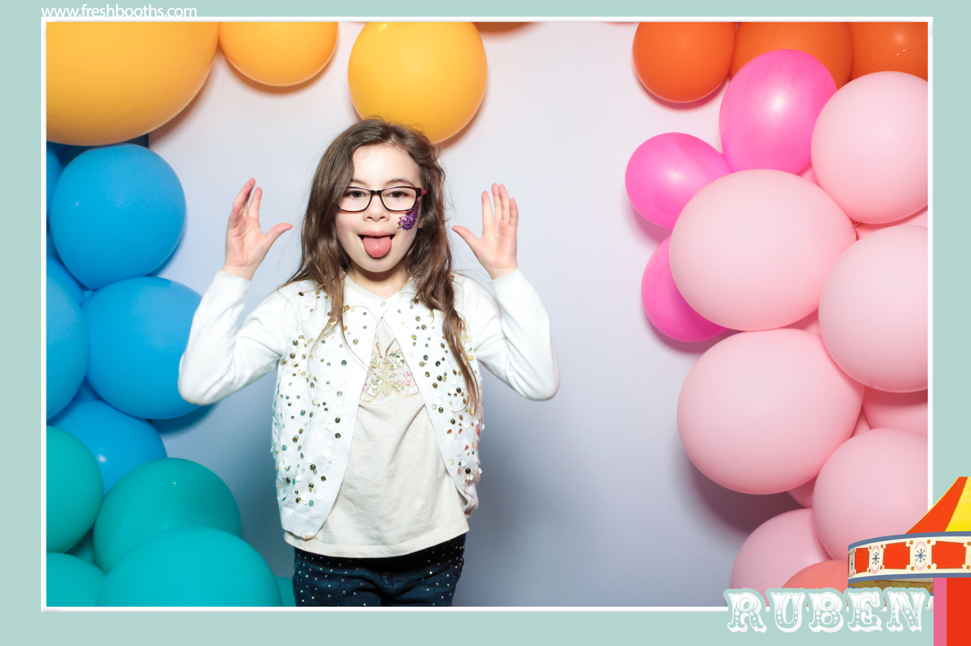 Ruben's First Birthday  | View more photos from the event at gallery.freshbooths.com/u/FreshBooths/Rubens-First-Birthday