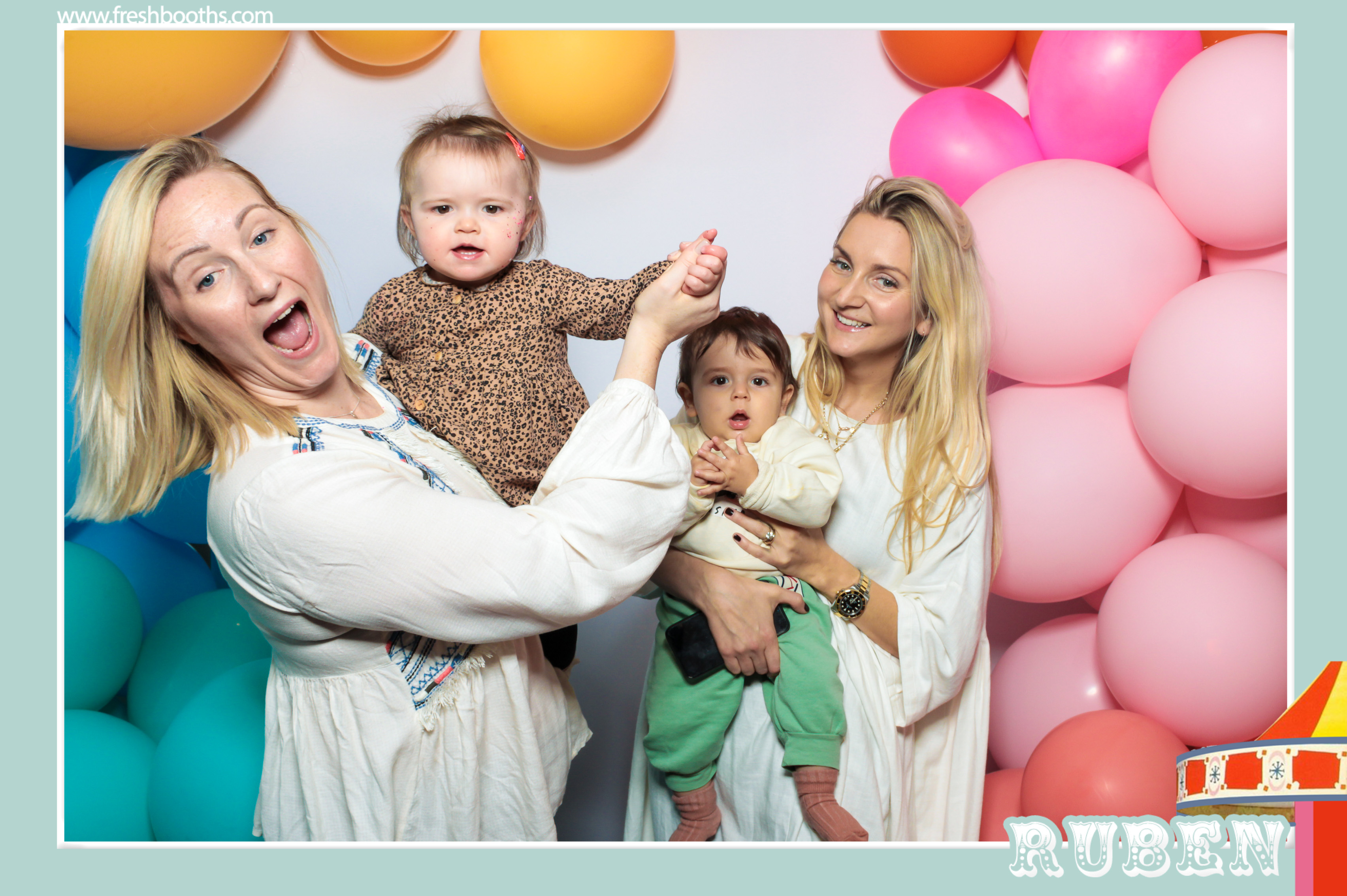 Ruben's First Birthday  | View more photos from the event at gallery.freshbooths.com/u/FreshBooths/Rubens-First-Birthday