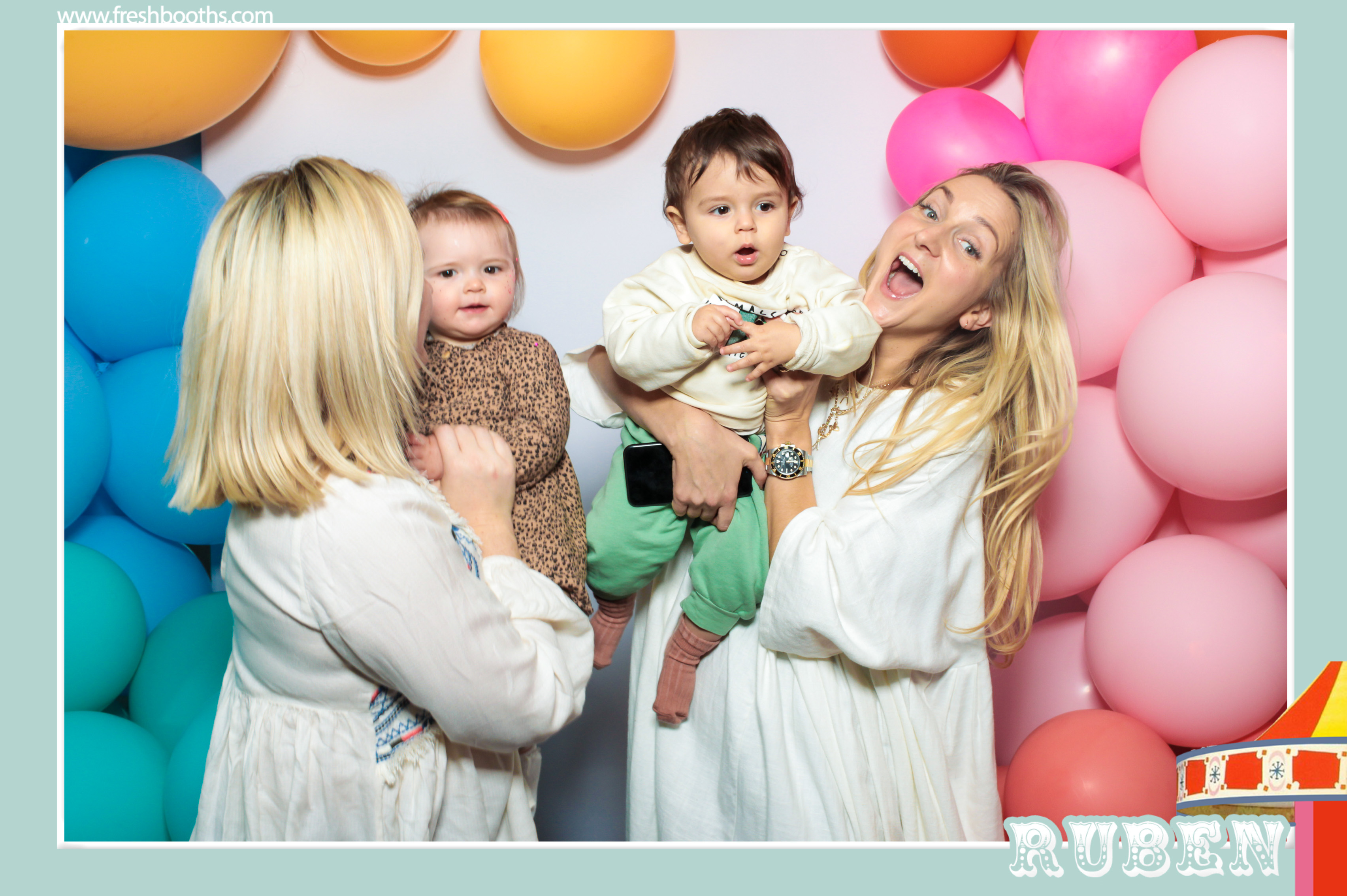 Ruben's First Birthday  | View more photos from the event at gallery.freshbooths.com/u/FreshBooths/Rubens-First-Birthday