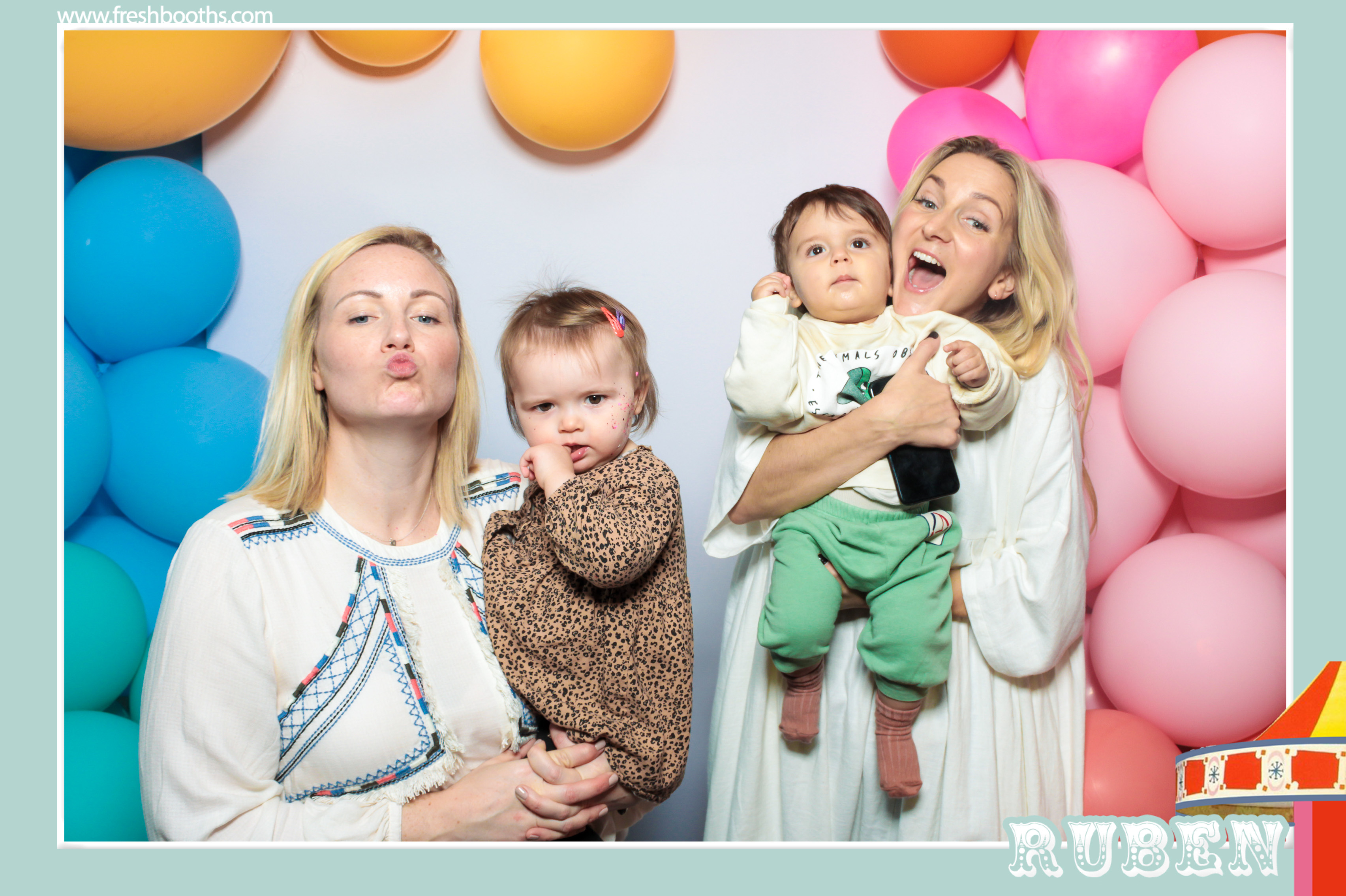 Ruben's First Birthday  | View more photos from the event at gallery.freshbooths.com/u/FreshBooths/Rubens-First-Birthday