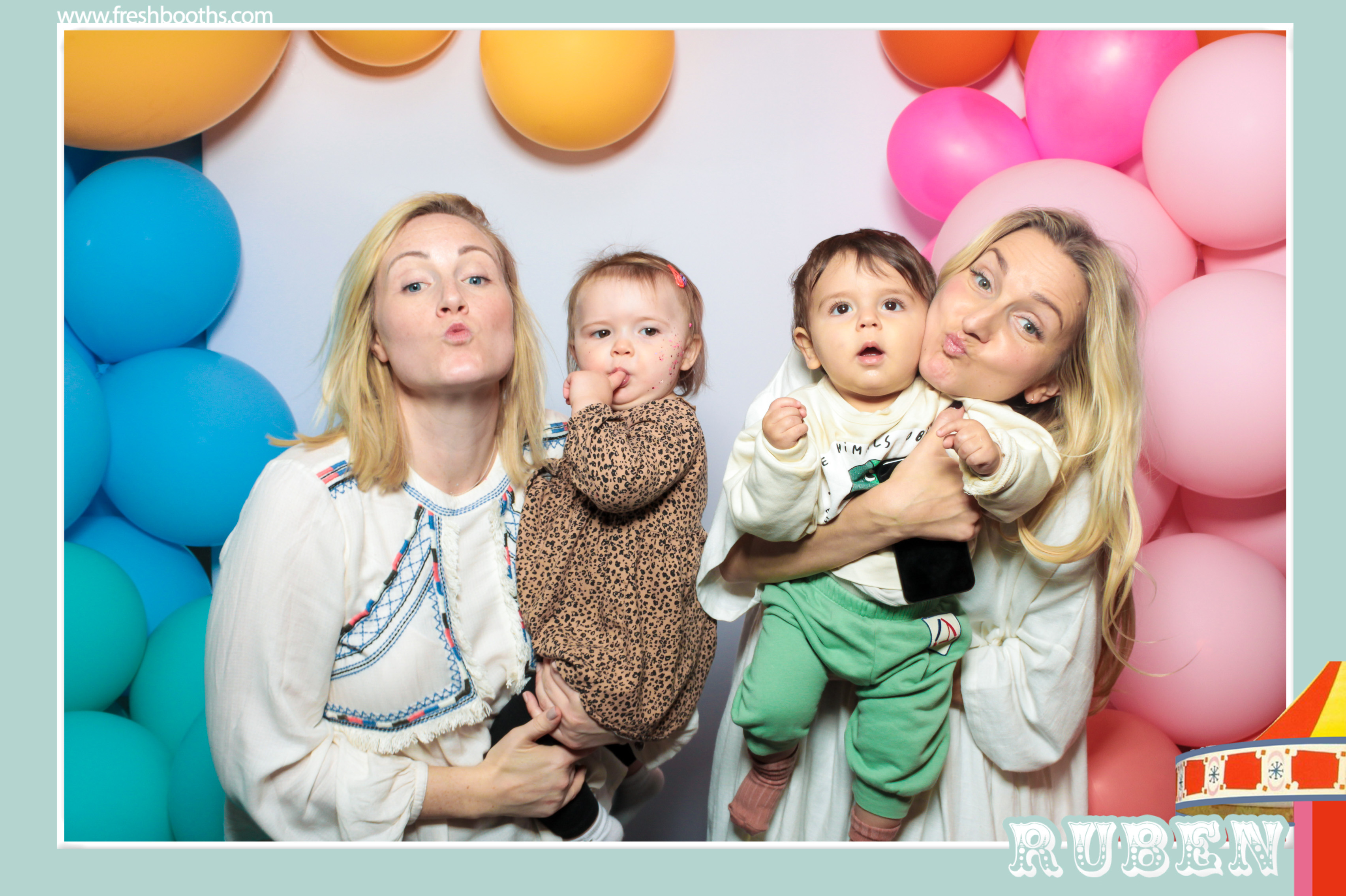 Ruben's First Birthday  | View more photos from the event at gallery.freshbooths.com/u/FreshBooths/Rubens-First-Birthday