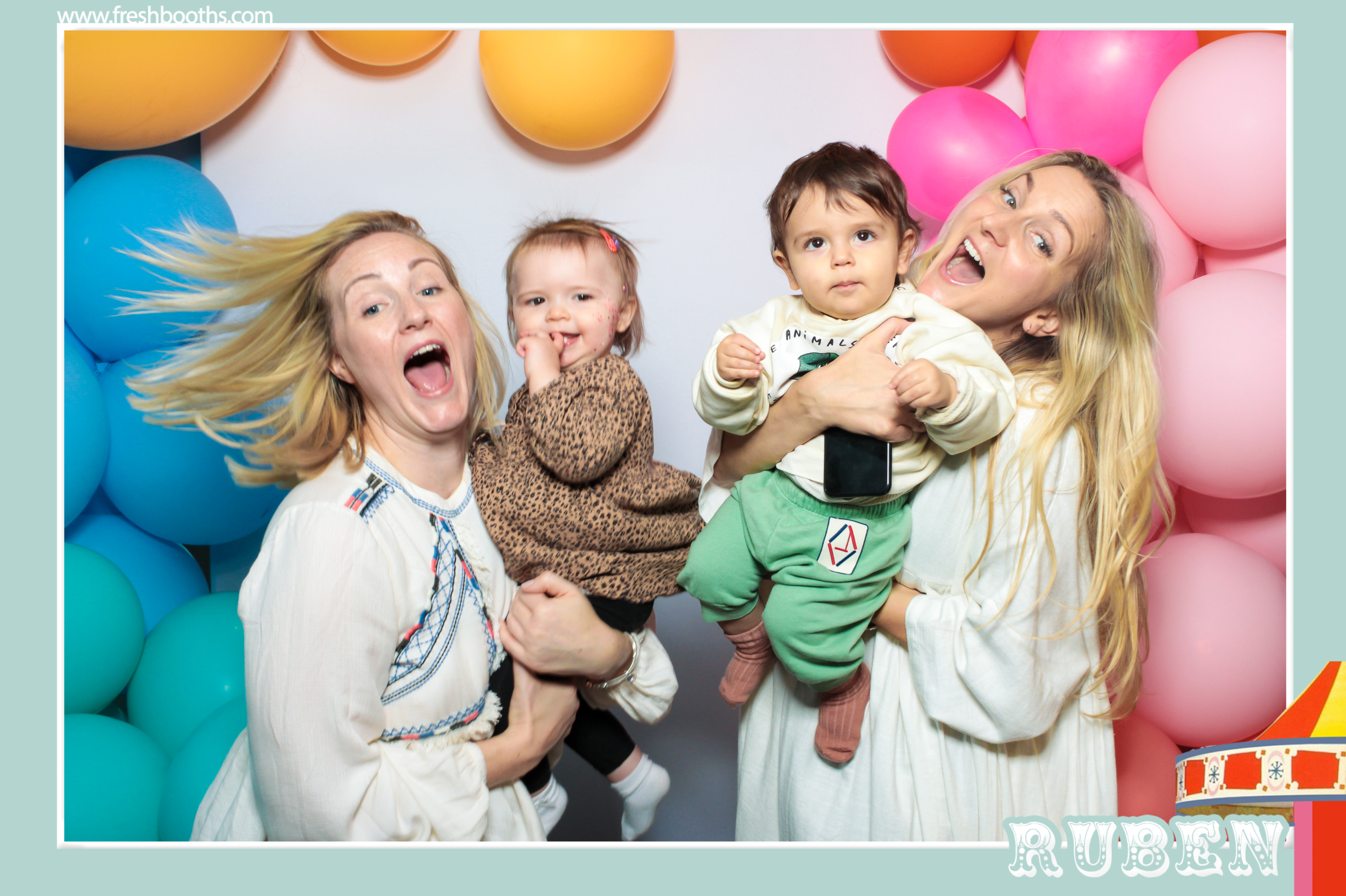 Ruben's First Birthday  | View more photos from the event at gallery.freshbooths.com/u/FreshBooths/Rubens-First-Birthday