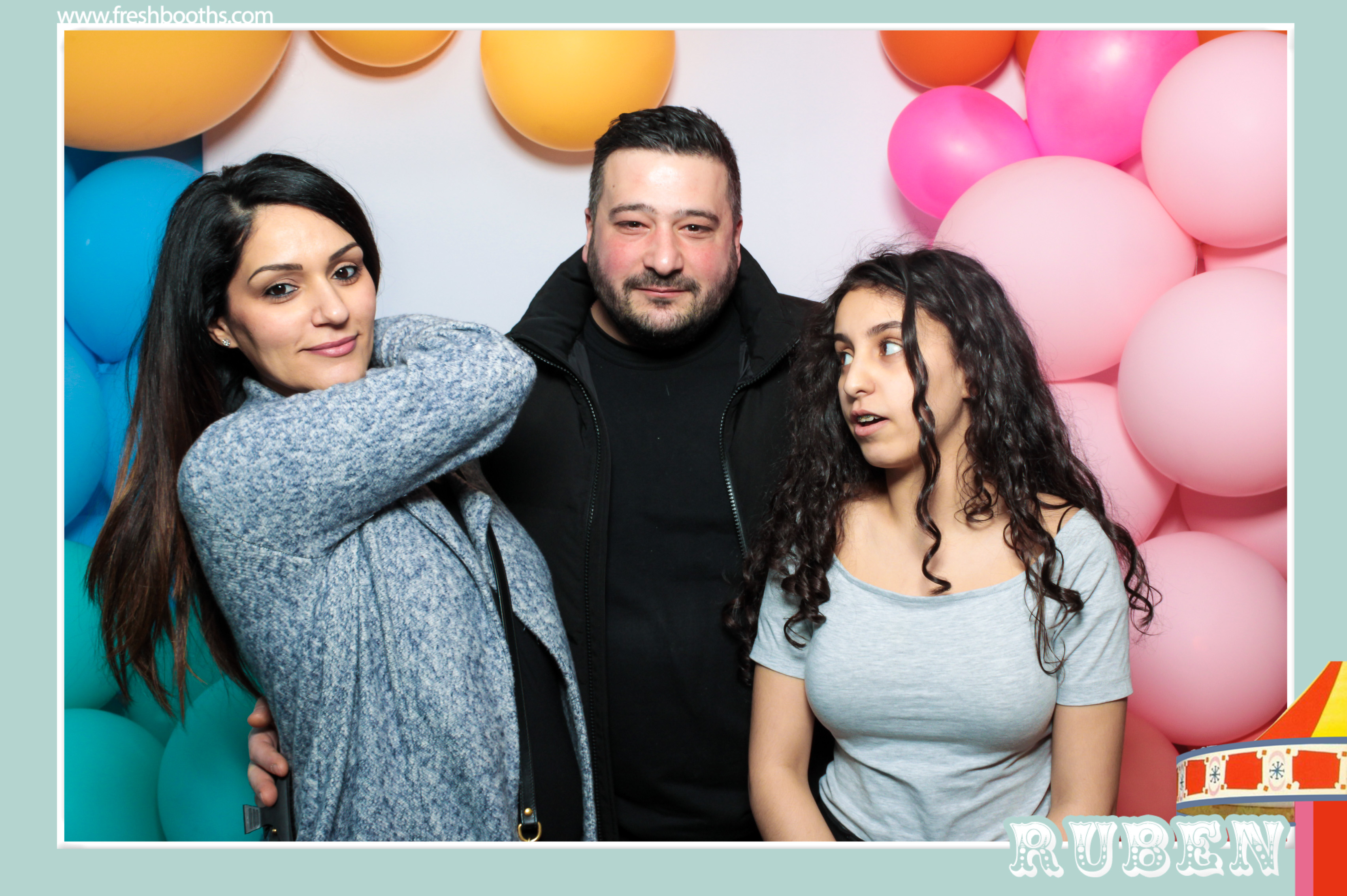 Ruben's First Birthday  | View more photos from the event at gallery.freshbooths.com/u/FreshBooths/Rubens-First-Birthday