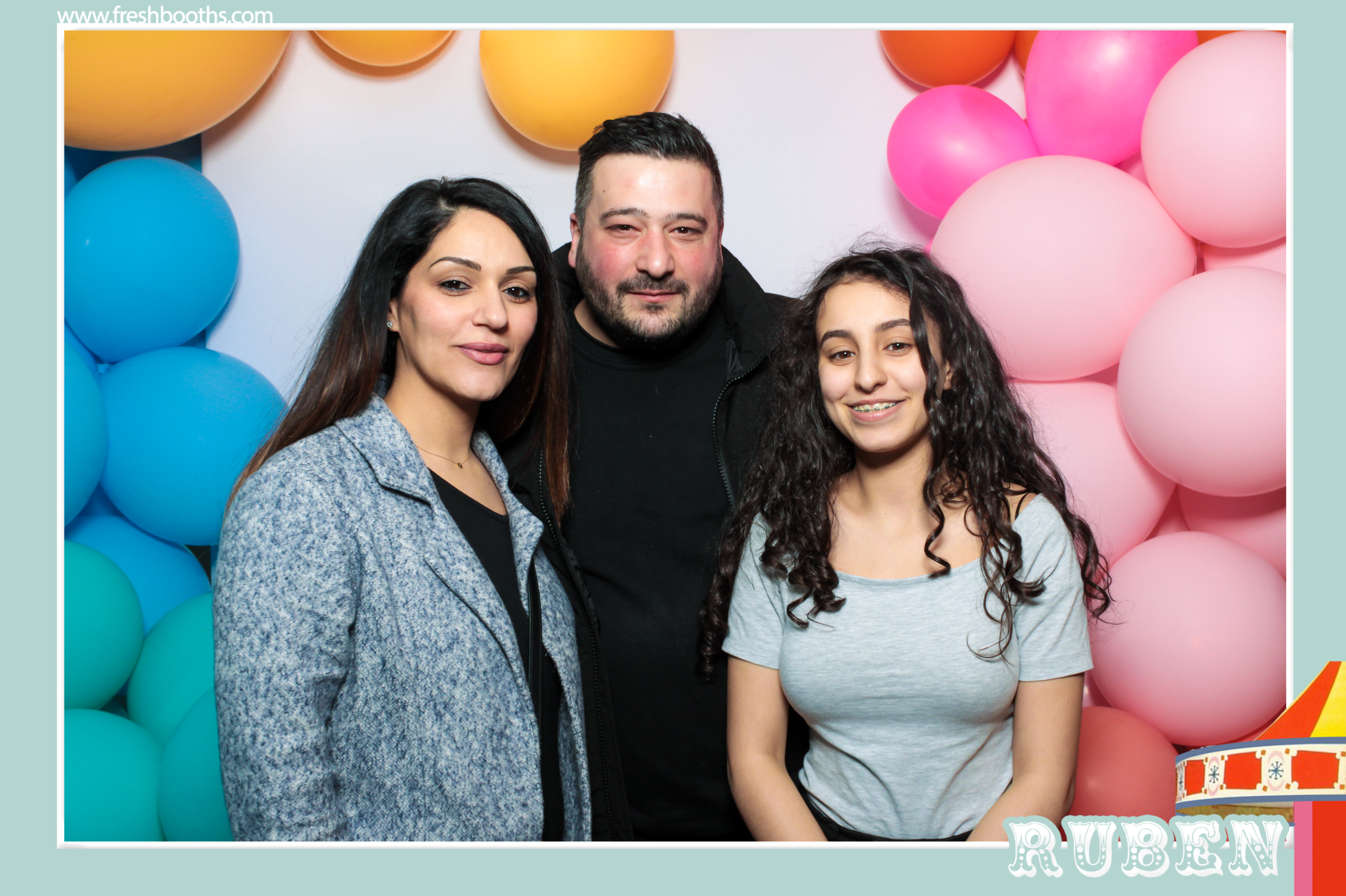 Ruben's First Birthday  | View more photos from the event at gallery.freshbooths.com/u/FreshBooths/Rubens-First-Birthday
