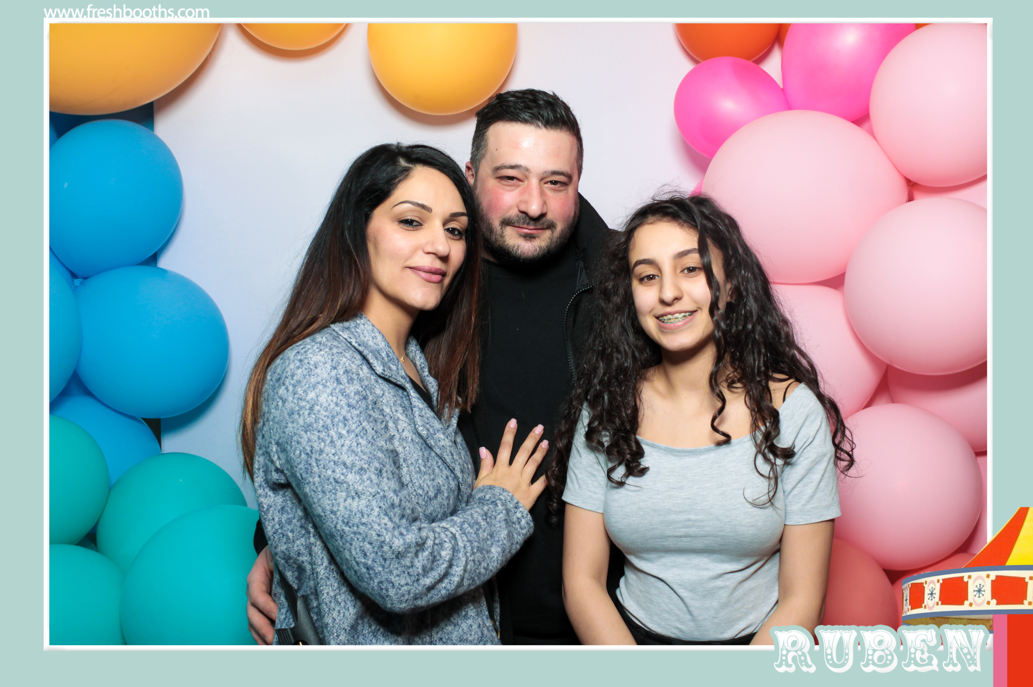 Ruben's First Birthday  | View more photos from the event at gallery.freshbooths.com/u/FreshBooths/Rubens-First-Birthday
