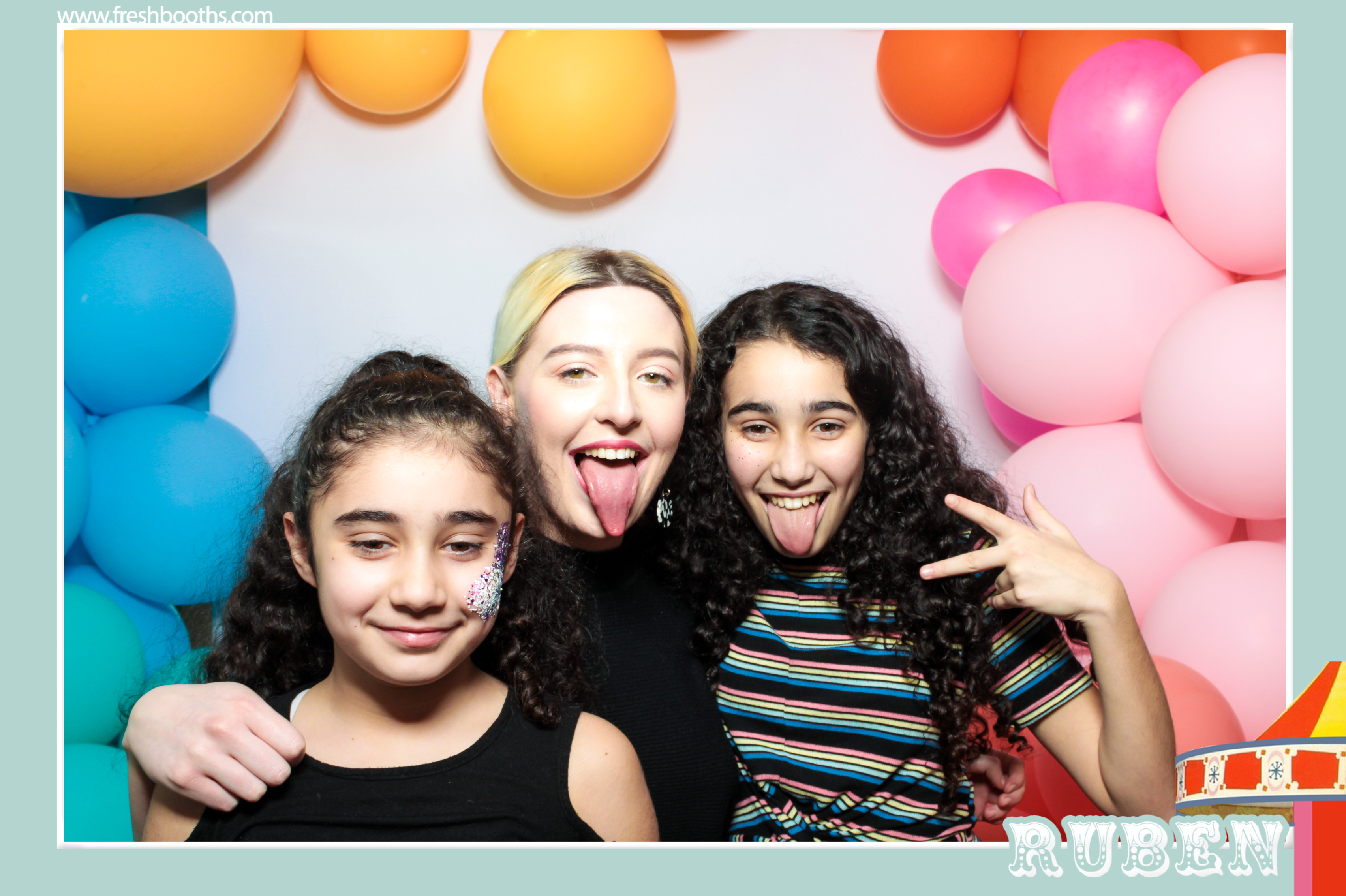 Ruben's First Birthday  | View more photos from the event at gallery.freshbooths.com/u/FreshBooths/Rubens-First-Birthday