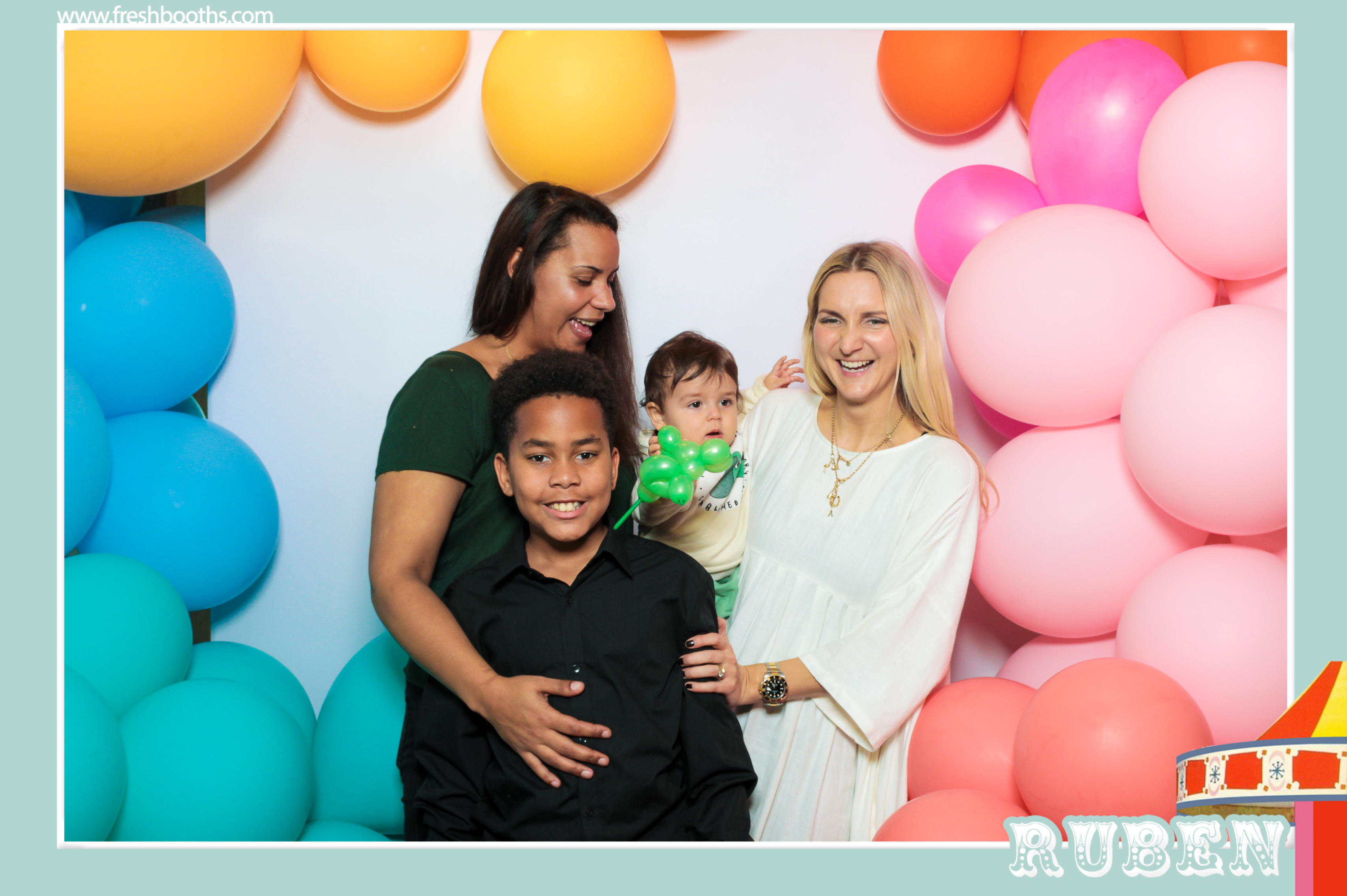 Ruben's First Birthday  | View more photos from the event at gallery.freshbooths.com/u/FreshBooths/Rubens-First-Birthday