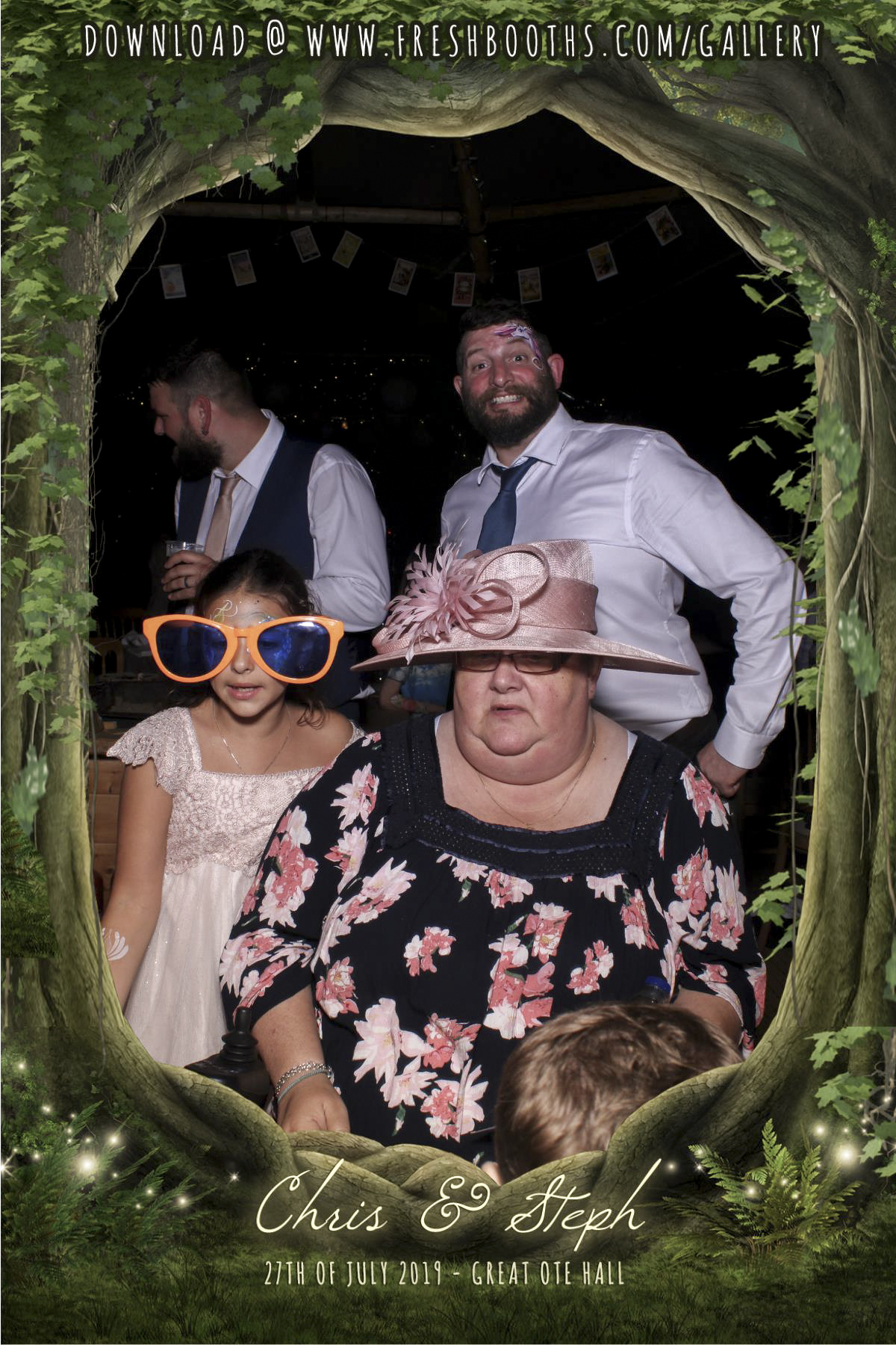 Steph & Chris’s Wedding - Selfie Mirror | View more photos from the event at gallery.freshbooths.com/u/FreshBooths/Steph-Chris’s-Wedding-Selfie-Mirror
