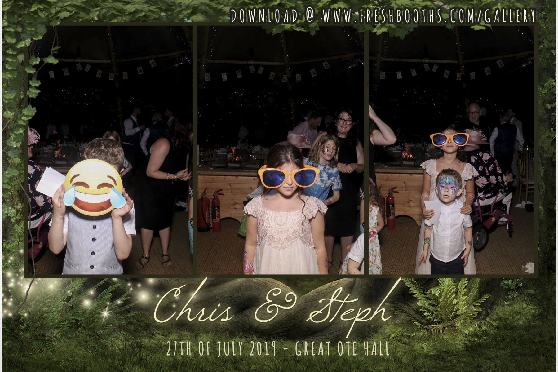 Steph & Chris’s Wedding - Selfie Mirror | View more photos from the event at gallery.freshbooths.com/u/FreshBooths/Steph-Chris’s-Wedding-Selfie-Mirror
