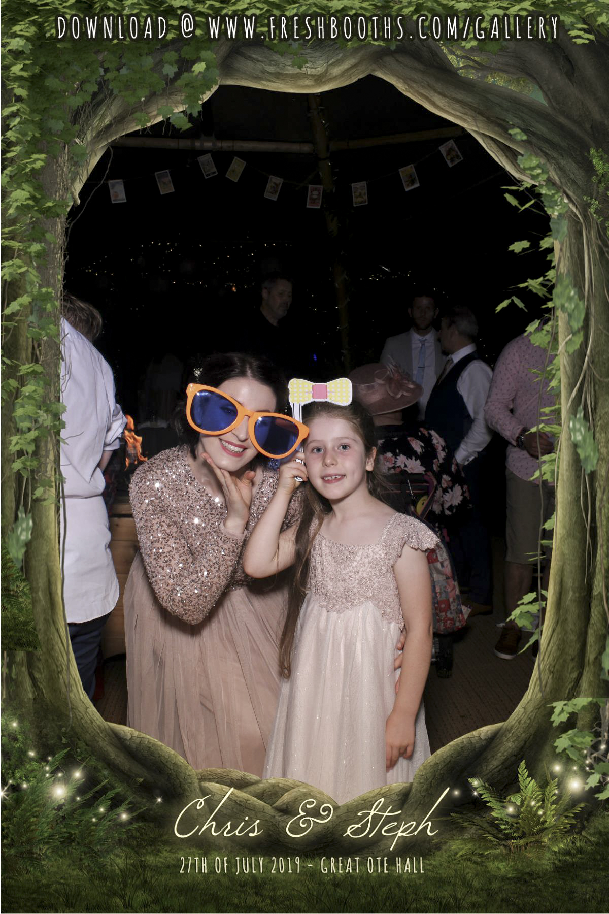 Steph & Chris’s Wedding - Selfie Mirror | View more photos from the event at gallery.freshbooths.com/u/FreshBooths/Steph-Chris’s-Wedding-Selfie-Mirror
