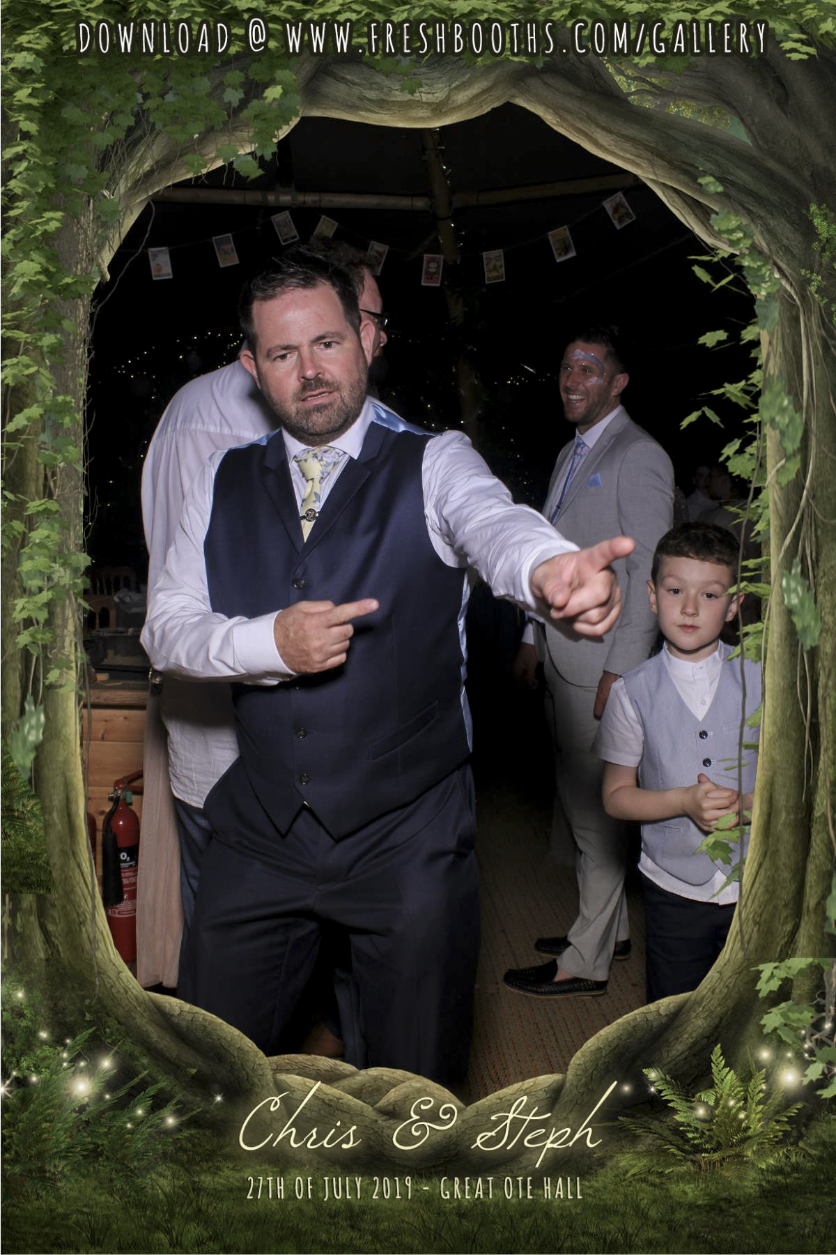 Steph & Chris’s Wedding - Selfie Mirror | View more photos from the event at gallery.freshbooths.com/u/FreshBooths/Steph-Chris’s-Wedding-Selfie-Mirror