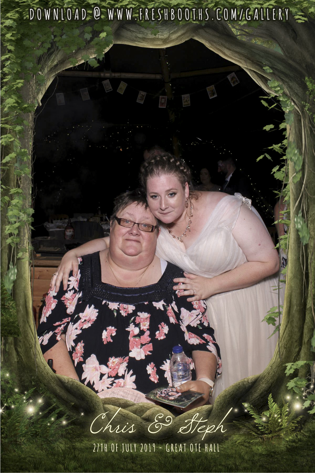 Steph & Chris’s Wedding - Selfie Mirror | View more photos from the event at gallery.freshbooths.com/u/FreshBooths/Steph-Chris’s-Wedding-Selfie-Mirror