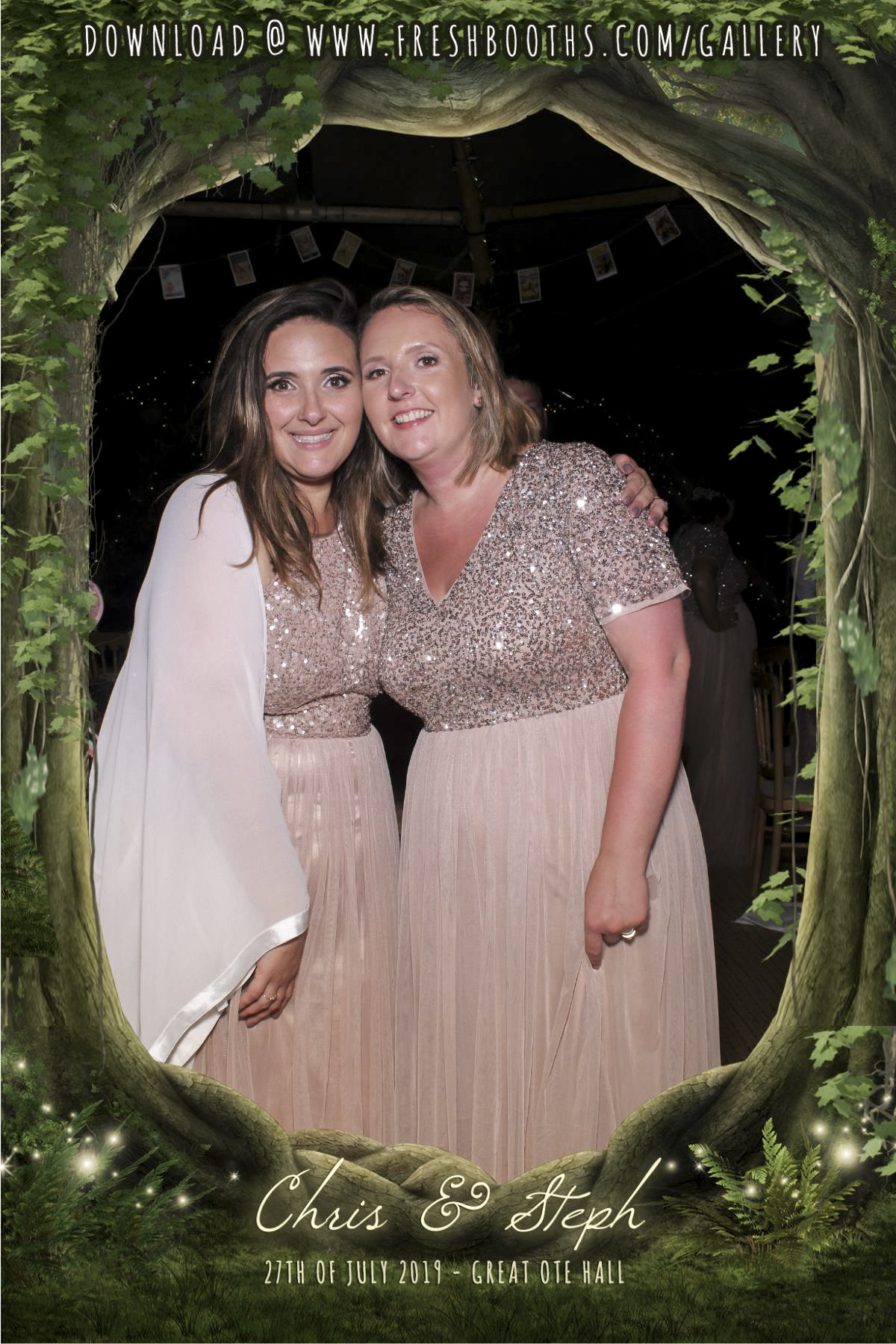 Steph & Chris’s Wedding - Selfie Mirror | View more photos from the event at gallery.freshbooths.com/u/FreshBooths/Steph-Chris’s-Wedding-Selfie-Mirror