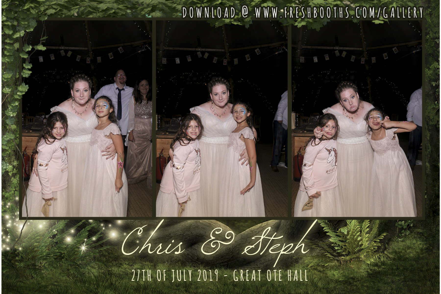 Steph & Chris’s Wedding - Selfie Mirror | View more photos from the event at gallery.freshbooths.com/u/FreshBooths/Steph-Chris’s-Wedding-Selfie-Mirror