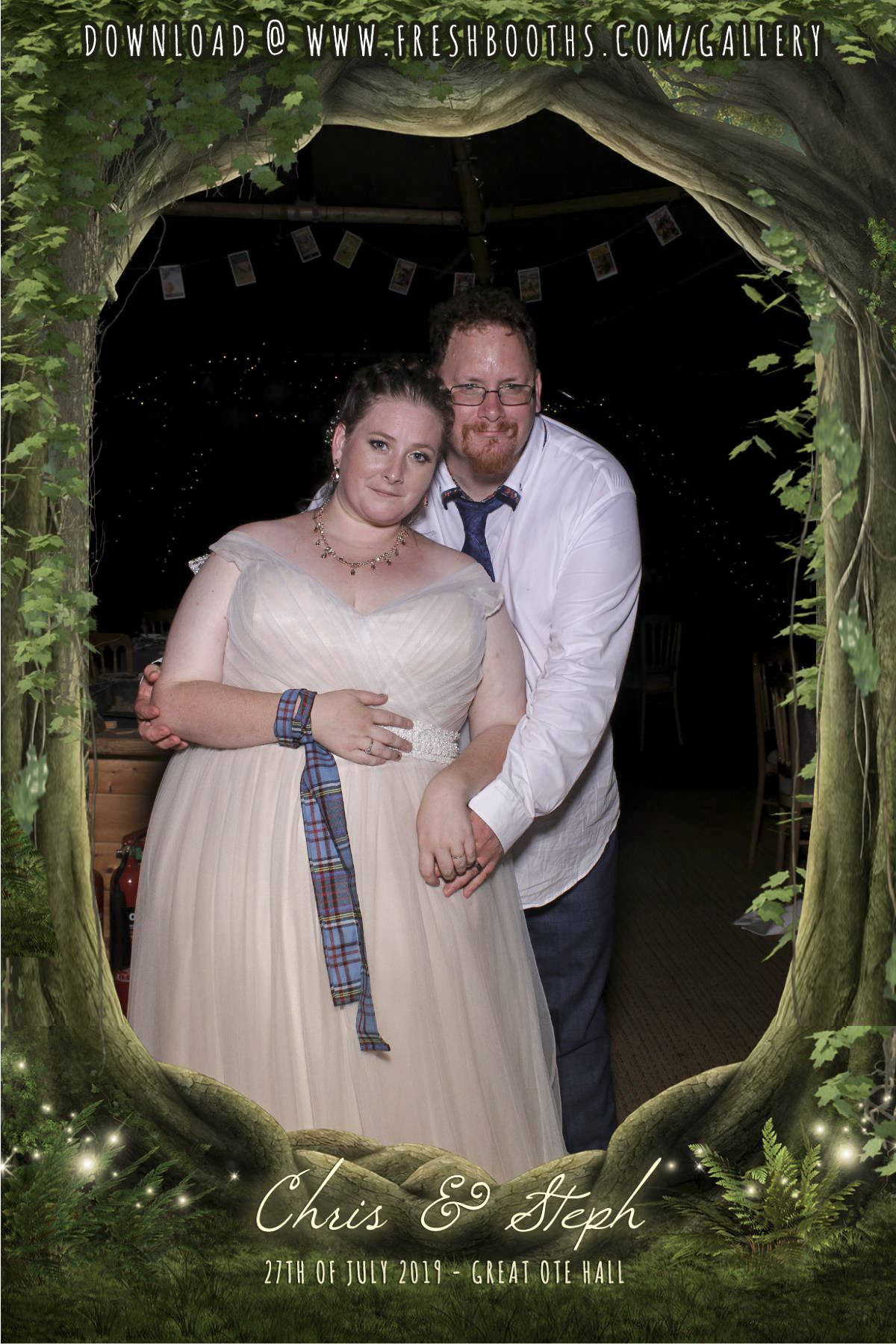 Steph & Chris’s Wedding - Selfie Mirror | View more photos from the event at gallery.freshbooths.com/u/FreshBooths/Steph-Chris’s-Wedding-Selfie-Mirror