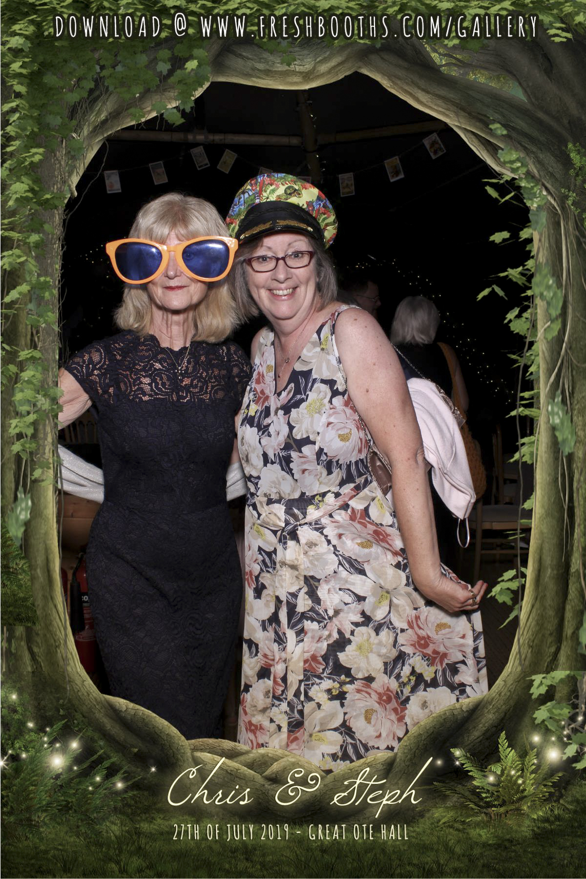 Steph & Chris’s Wedding - Selfie Mirror | View more photos from the event at gallery.freshbooths.com/u/FreshBooths/Steph-Chris’s-Wedding-Selfie-Mirror