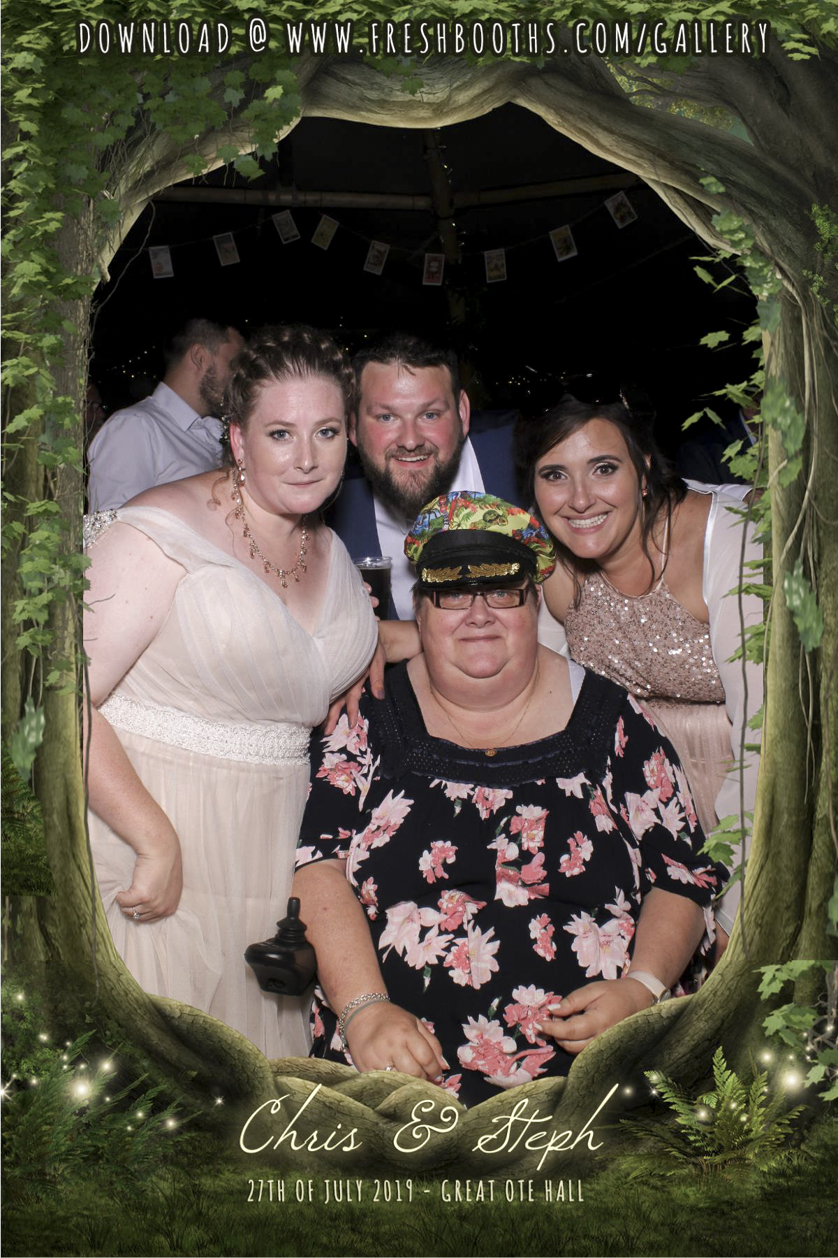 Steph & Chris’s Wedding - Selfie Mirror | View more photos from the event at gallery.freshbooths.com/u/FreshBooths/Steph-Chris’s-Wedding-Selfie-Mirror