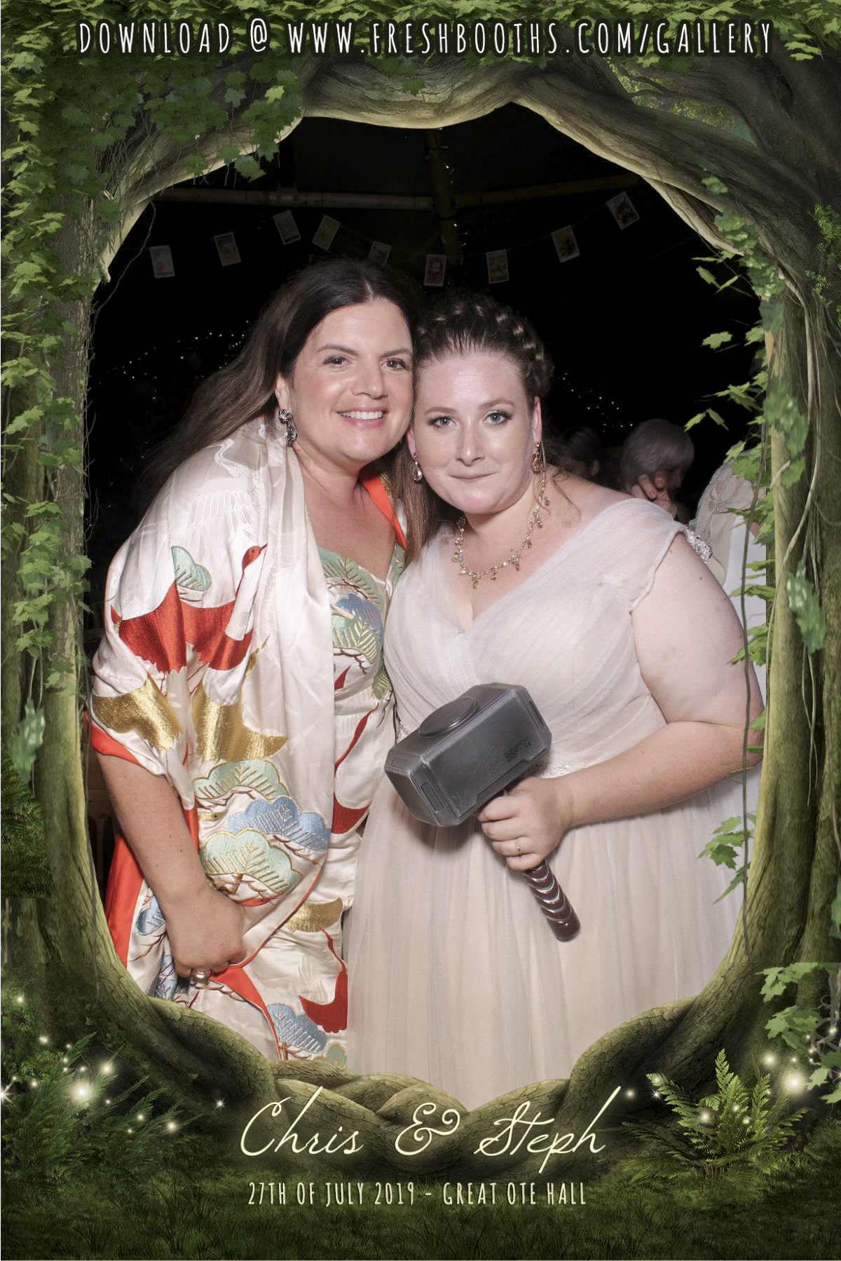 Steph & Chris’s Wedding - Selfie Mirror | View more photos from the event at gallery.freshbooths.com/u/FreshBooths/Steph-Chris’s-Wedding-Selfie-Mirror