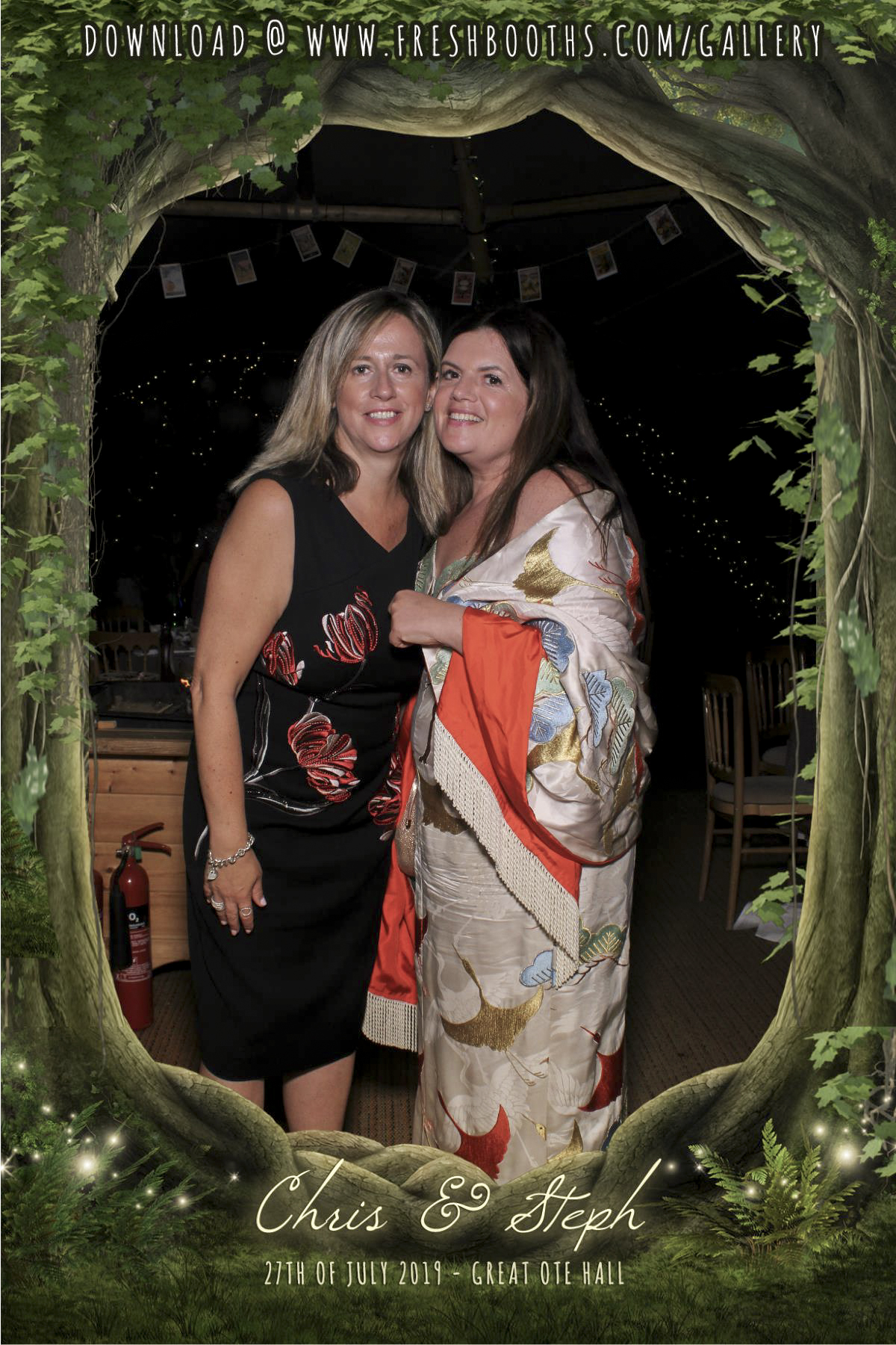Steph & Chris’s Wedding - Selfie Mirror | View more photos from the event at gallery.freshbooths.com/u/FreshBooths/Steph-Chris’s-Wedding-Selfie-Mirror