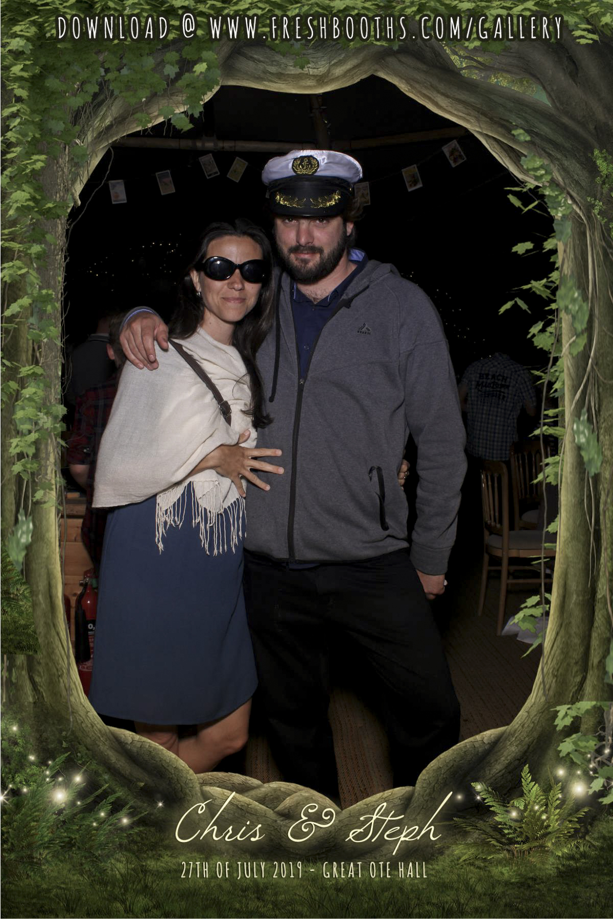 Steph & Chris’s Wedding - Selfie Mirror | View more photos from the event at gallery.freshbooths.com/u/FreshBooths/Steph-Chris’s-Wedding-Selfie-Mirror