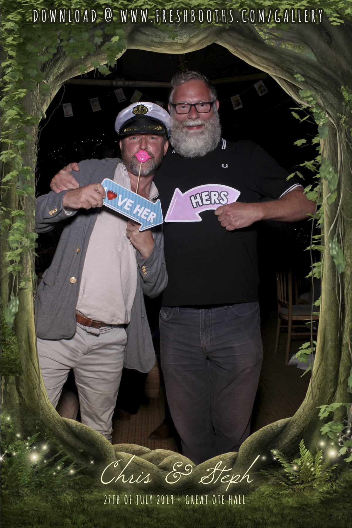 Steph & Chris’s Wedding - Selfie Mirror | View more photos from the event at gallery.freshbooths.com/u/FreshBooths/Steph-Chris’s-Wedding-Selfie-Mirror