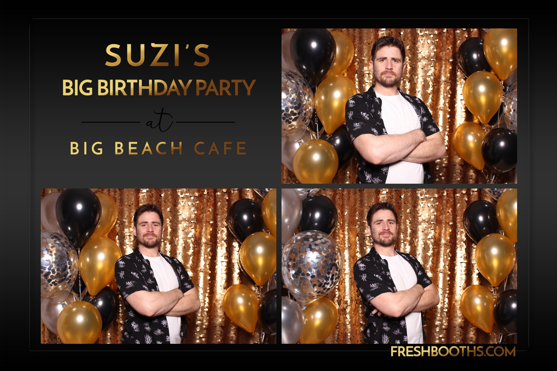 Suzi's Birthday - Classic Open Booth | View more photos from the event at gallery.freshbooths.com/u/FreshBooths/Suzis-Birthday-Classic-Open-Booth