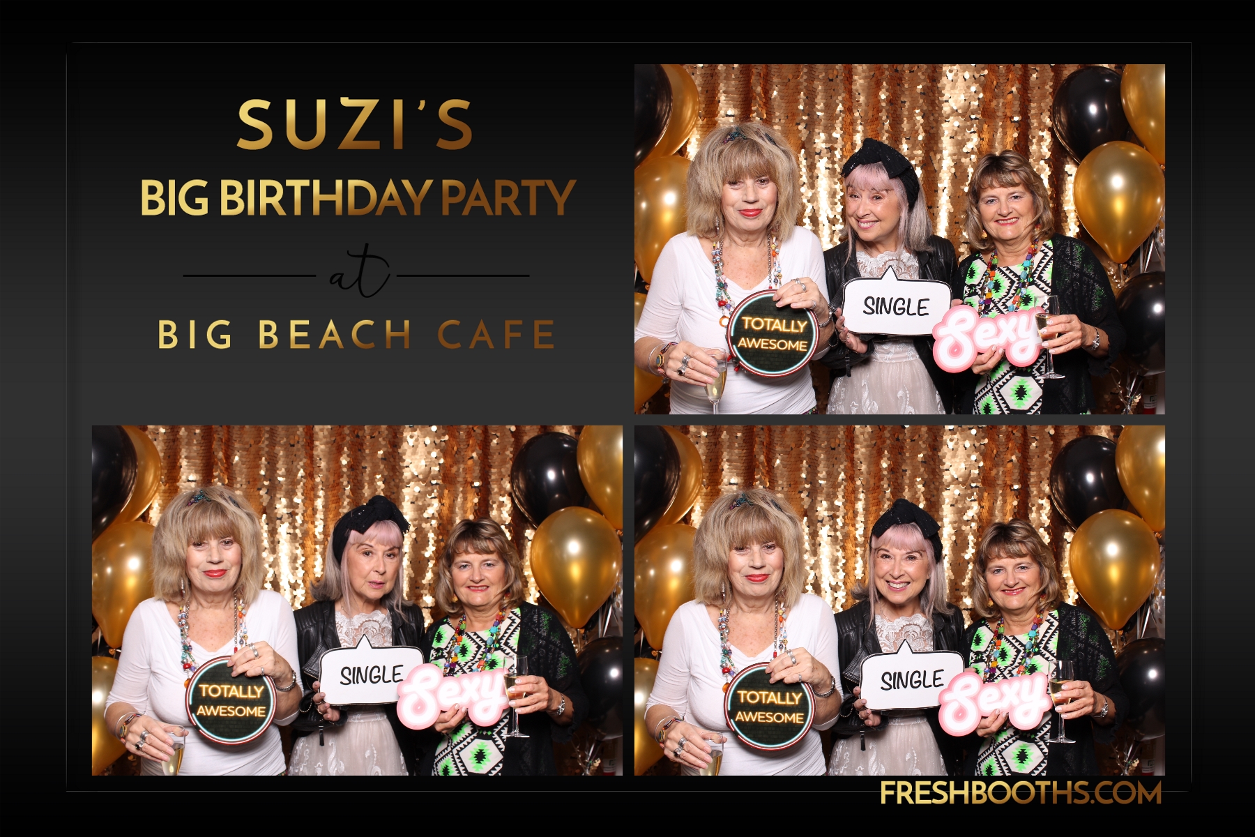Suzi's Birthday - Classic Open Booth | View more photos from the event at gallery.freshbooths.com/u/FreshBooths/Suzis-Birthday-Classic-Open-Booth