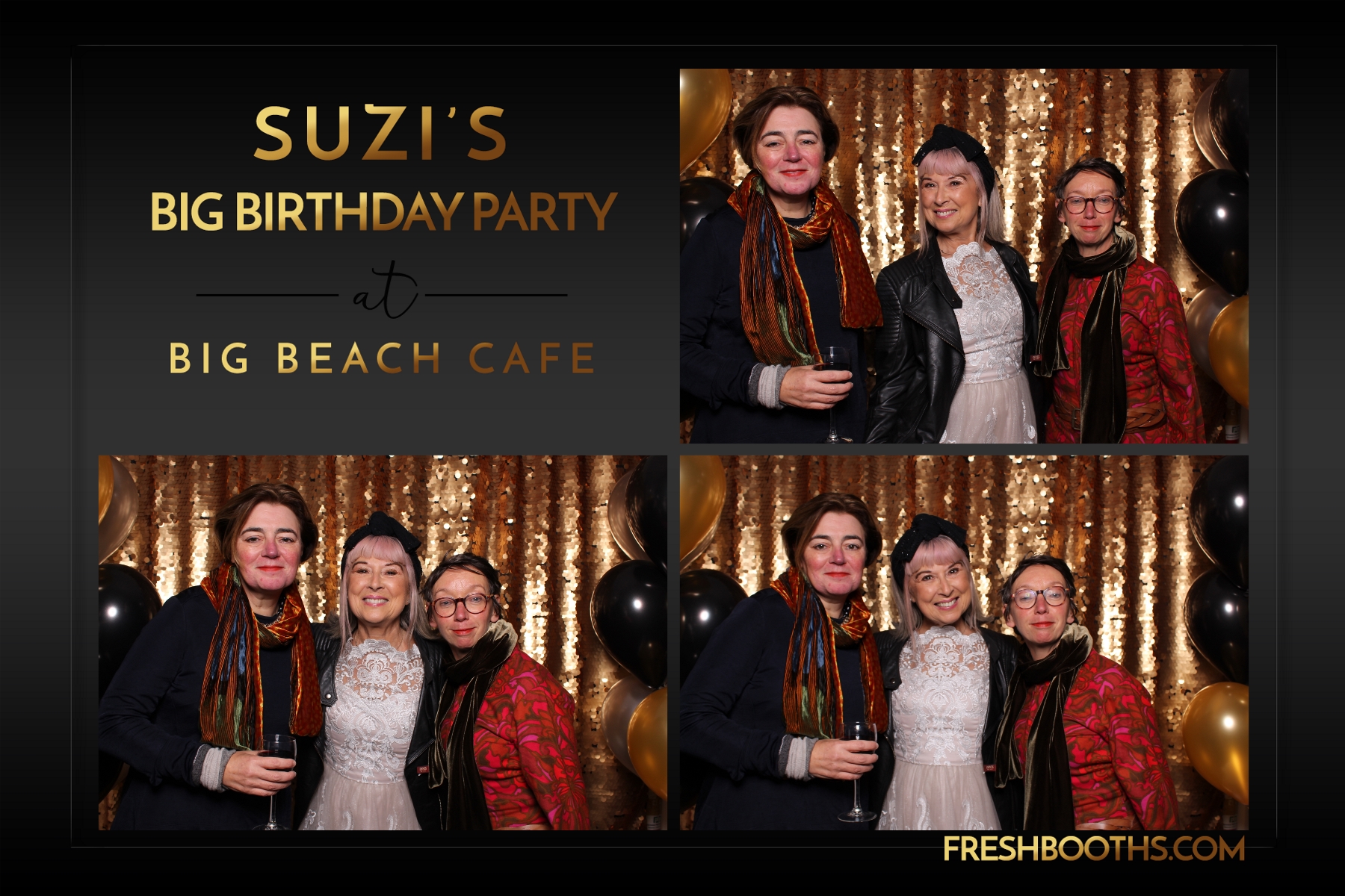 Suzi's Birthday - Classic Open Booth | View more photos from the event at gallery.freshbooths.com/u/FreshBooths/Suzis-Birthday-Classic-Open-Booth