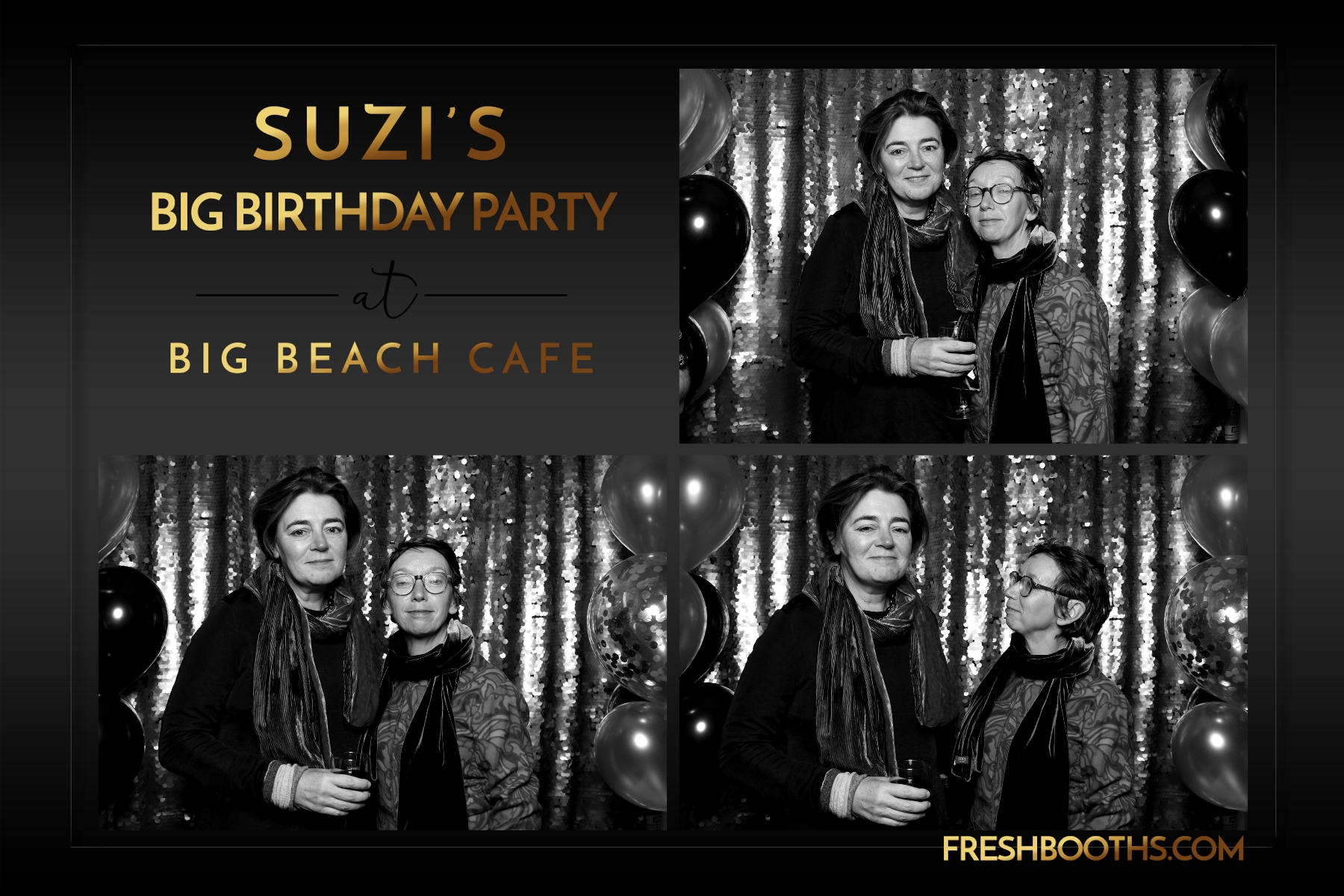 Suzi's Birthday - Classic Open Booth | View more photos from the event at gallery.freshbooths.com/u/FreshBooths/Suzis-Birthday-Classic-Open-Booth
