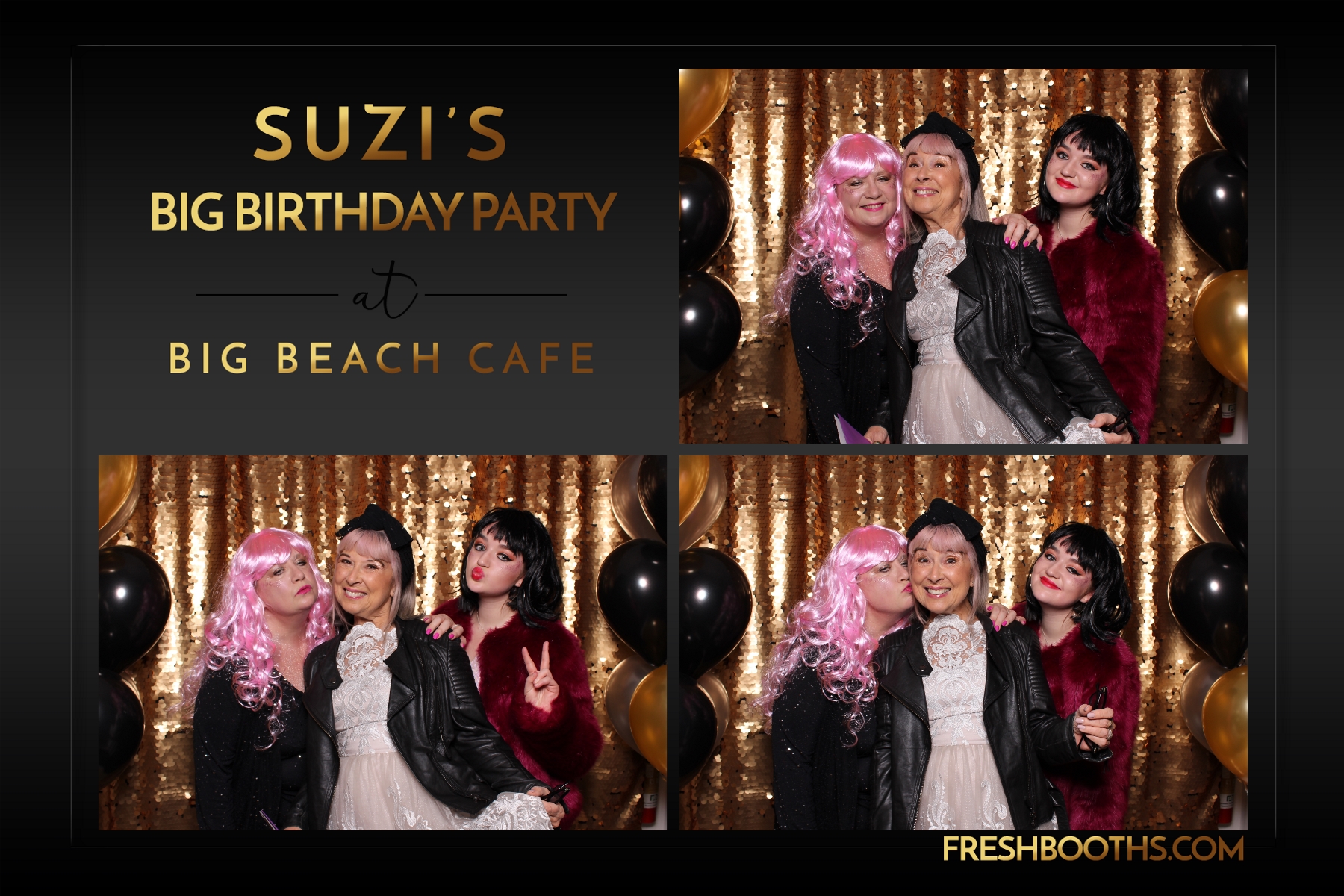 Suzi's Birthday - Classic Open Booth | View more photos from the event at gallery.freshbooths.com/u/FreshBooths/Suzis-Birthday-Classic-Open-Booth