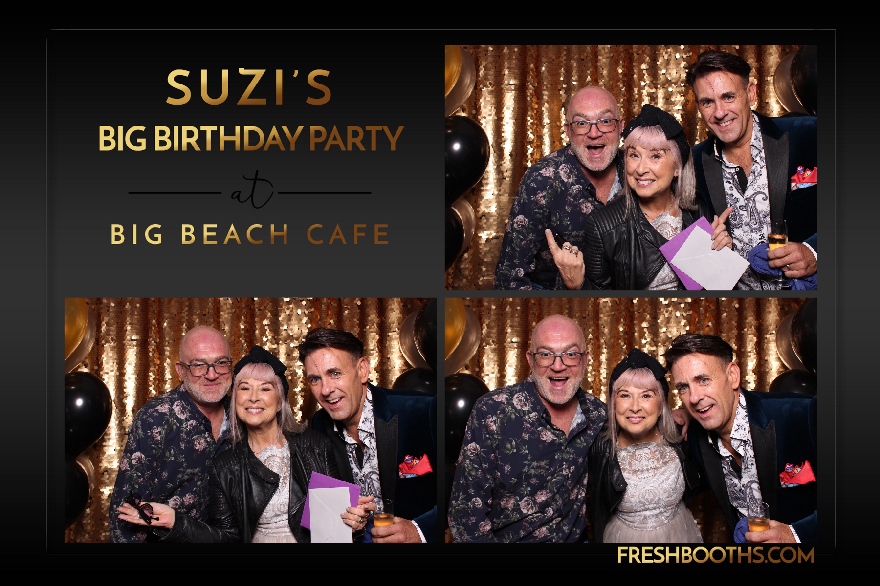 Suzi's Birthday - Classic Open Booth | View more photos from the event at gallery.freshbooths.com/u/FreshBooths/Suzis-Birthday-Classic-Open-Booth