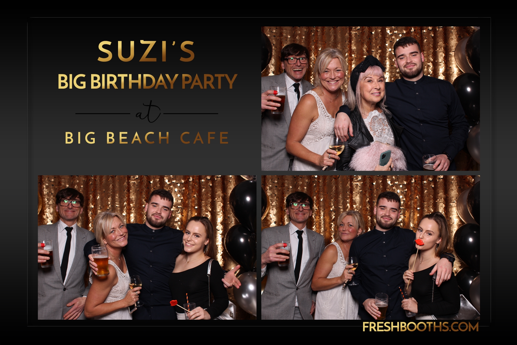 Suzi's Birthday - Classic Open Booth | View more photos from the event at gallery.freshbooths.com/u/FreshBooths/Suzis-Birthday-Classic-Open-Booth