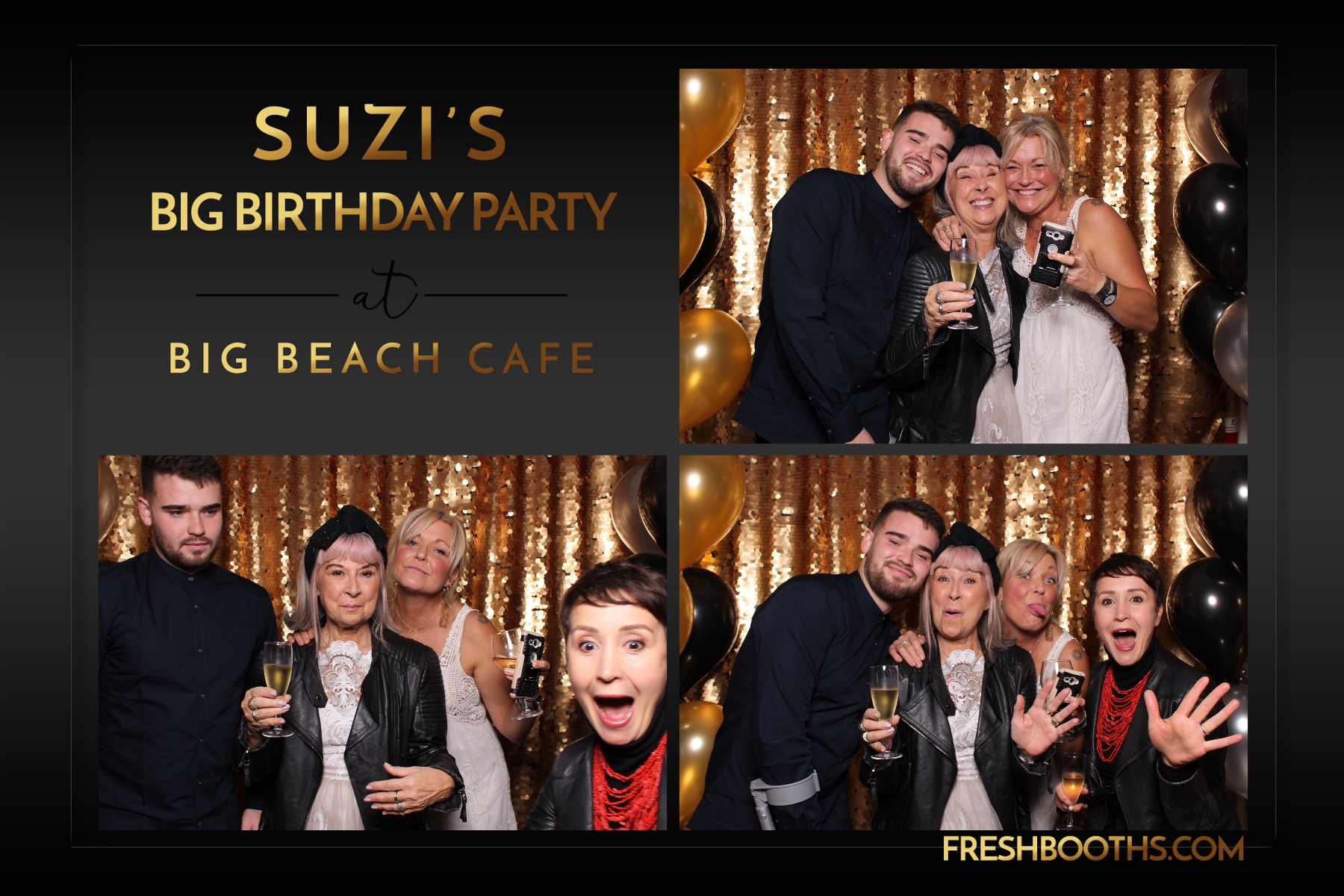 Suzi's Birthday - Classic Open Booth | View more photos from the event at gallery.freshbooths.com/u/FreshBooths/Suzis-Birthday-Classic-Open-Booth